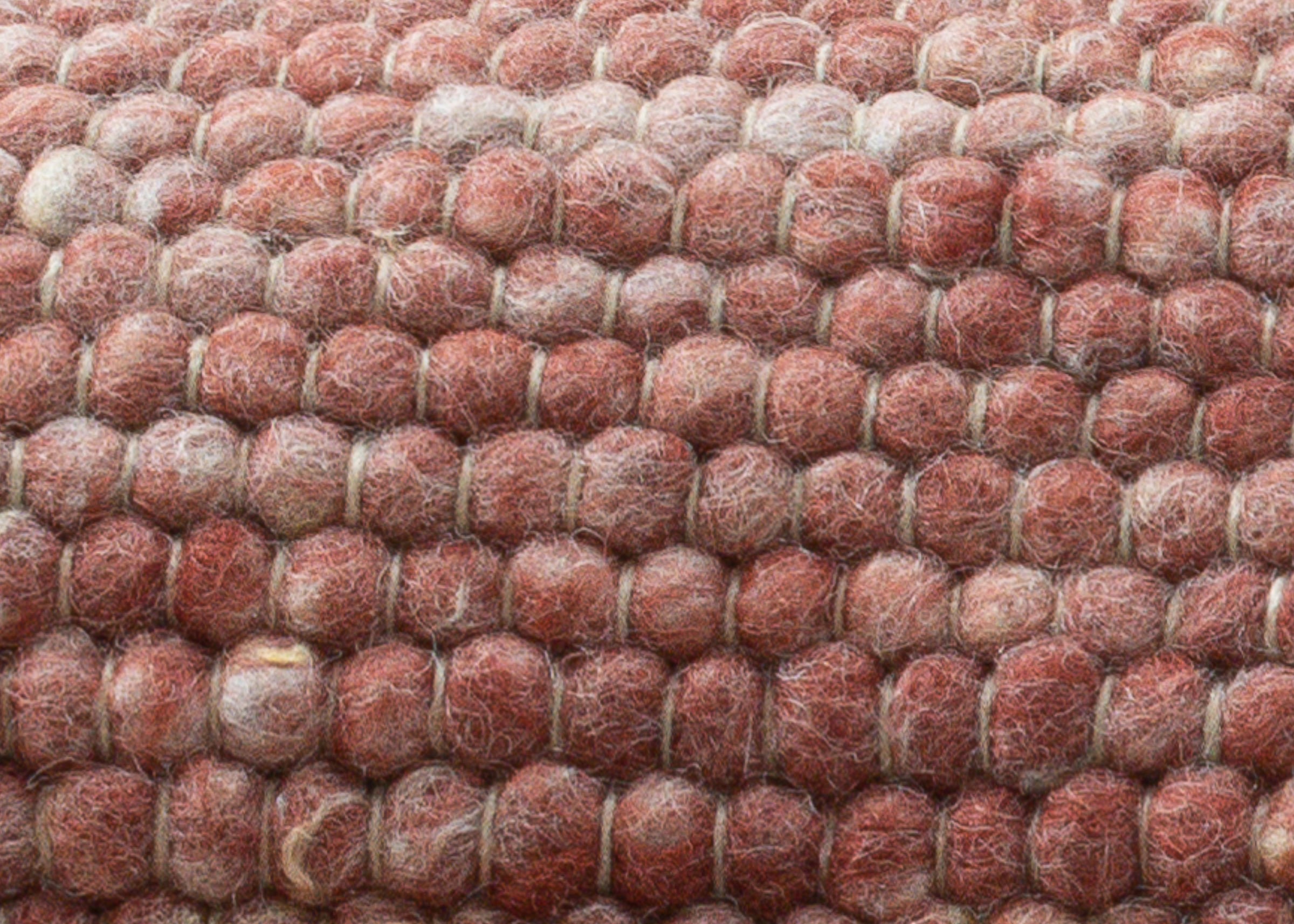 OTTO home Wollteppich »Pirker« rechteckig 12 mm Höhe Wendeteppich, meliert, reine Wolle, handgewebt, Scandi, Wohnzimmer