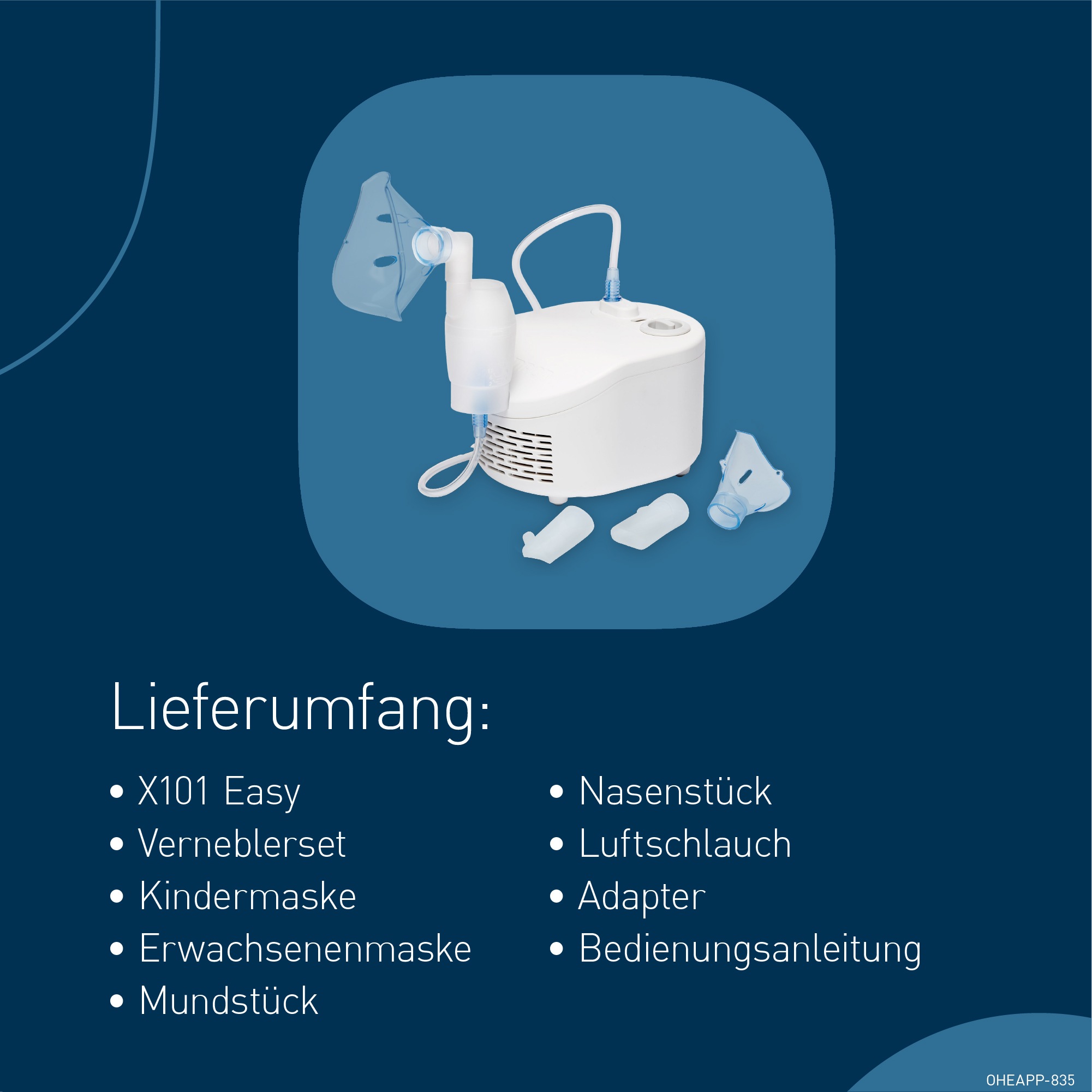 Omron Inhalationsgerät »X101 Easy«