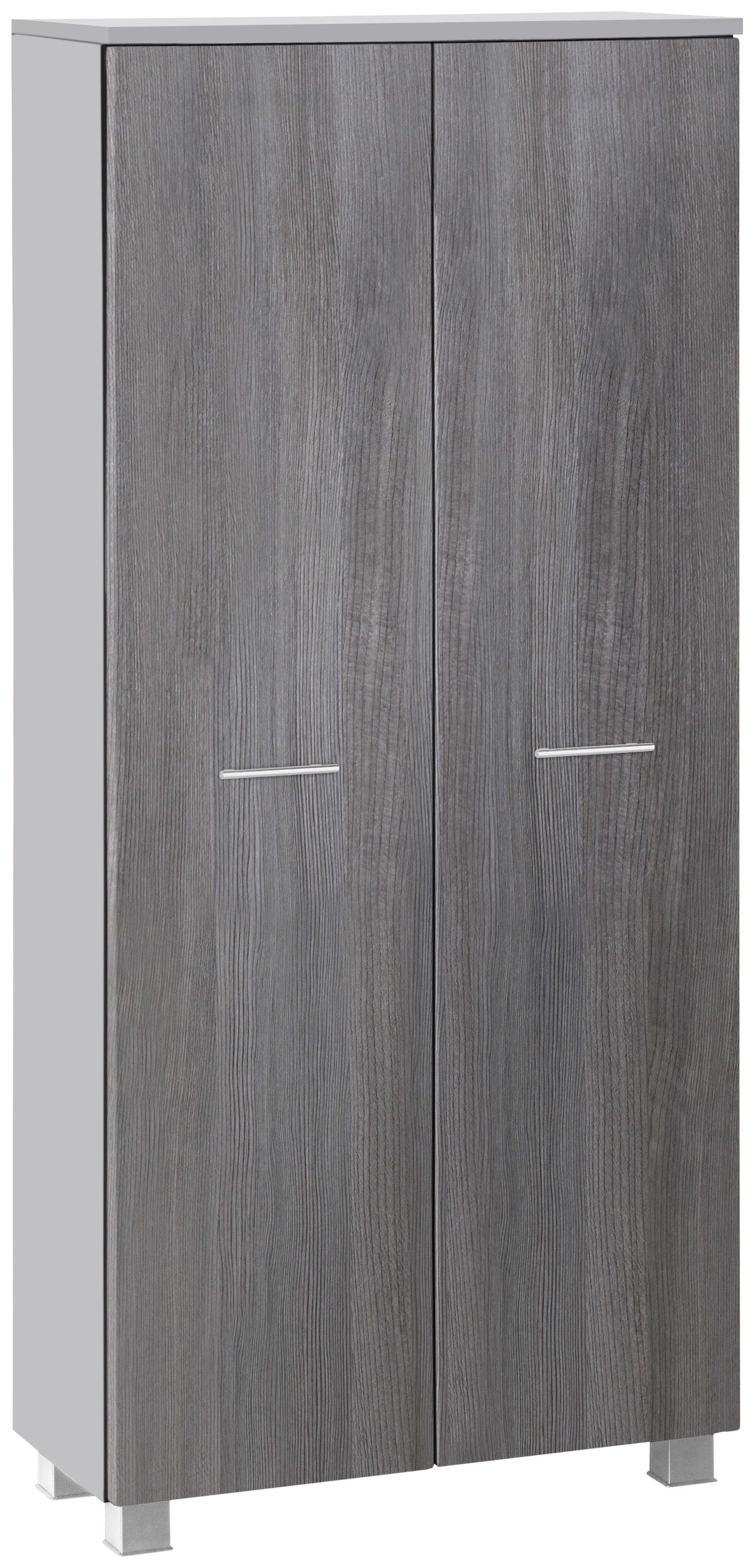 welltime Midischrank »Trento, verschiedene Ausführungen und Farben«, Badmöbel, Badschrank, 60 cm breit, 2 Türen, viel Stauraum