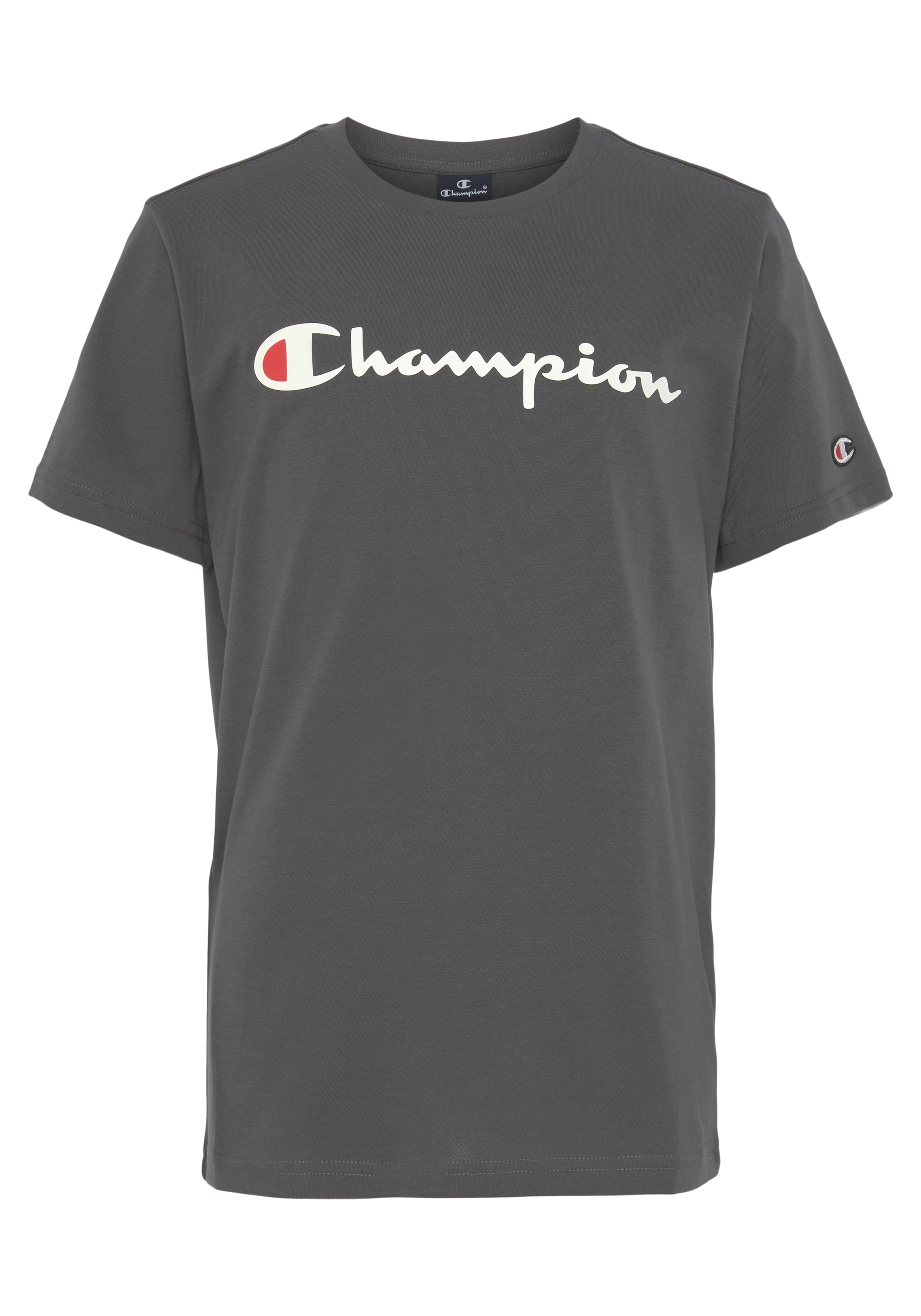 Champion T-Shirt »Classic Crewneck large Logo T-Shirt für - Kinder« bei