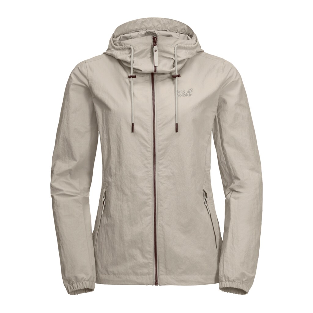 Jack Wolfskin Outdoorjacke »LAKESIDE JACKET W«, mit Kapuze