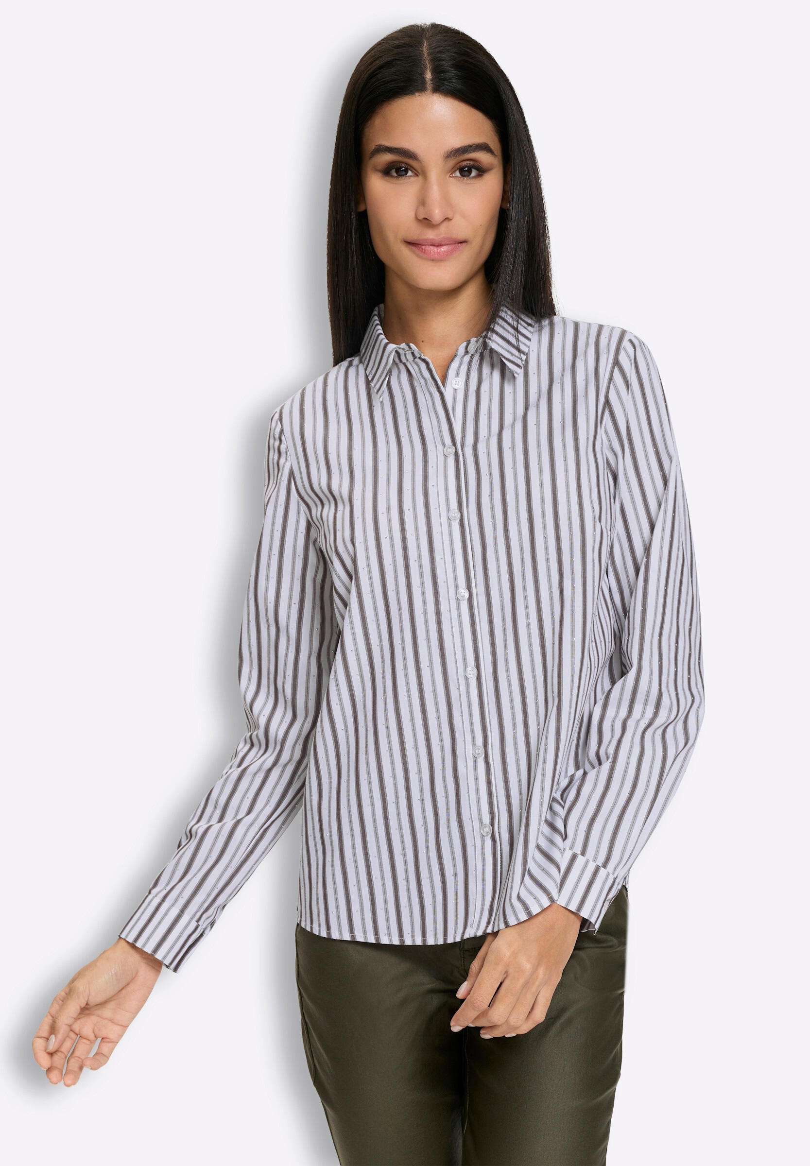 heine Hemdbluse »Hemdbluse Gestreifte Bluse«