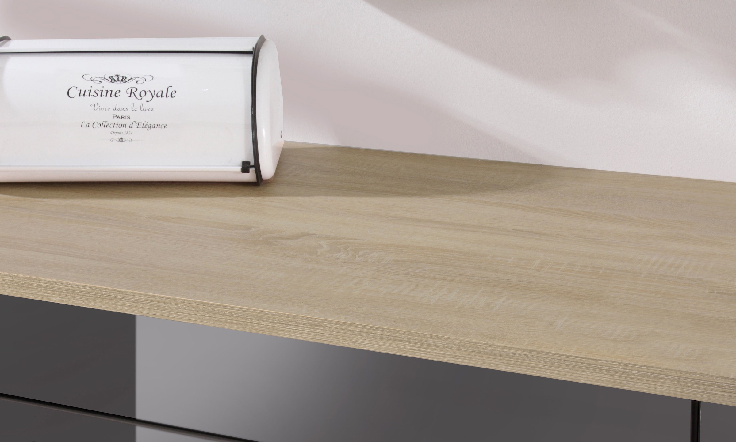 KOCHSTATION Unterschrank »KS-Wien« edel aussehende gestiftete Fronten