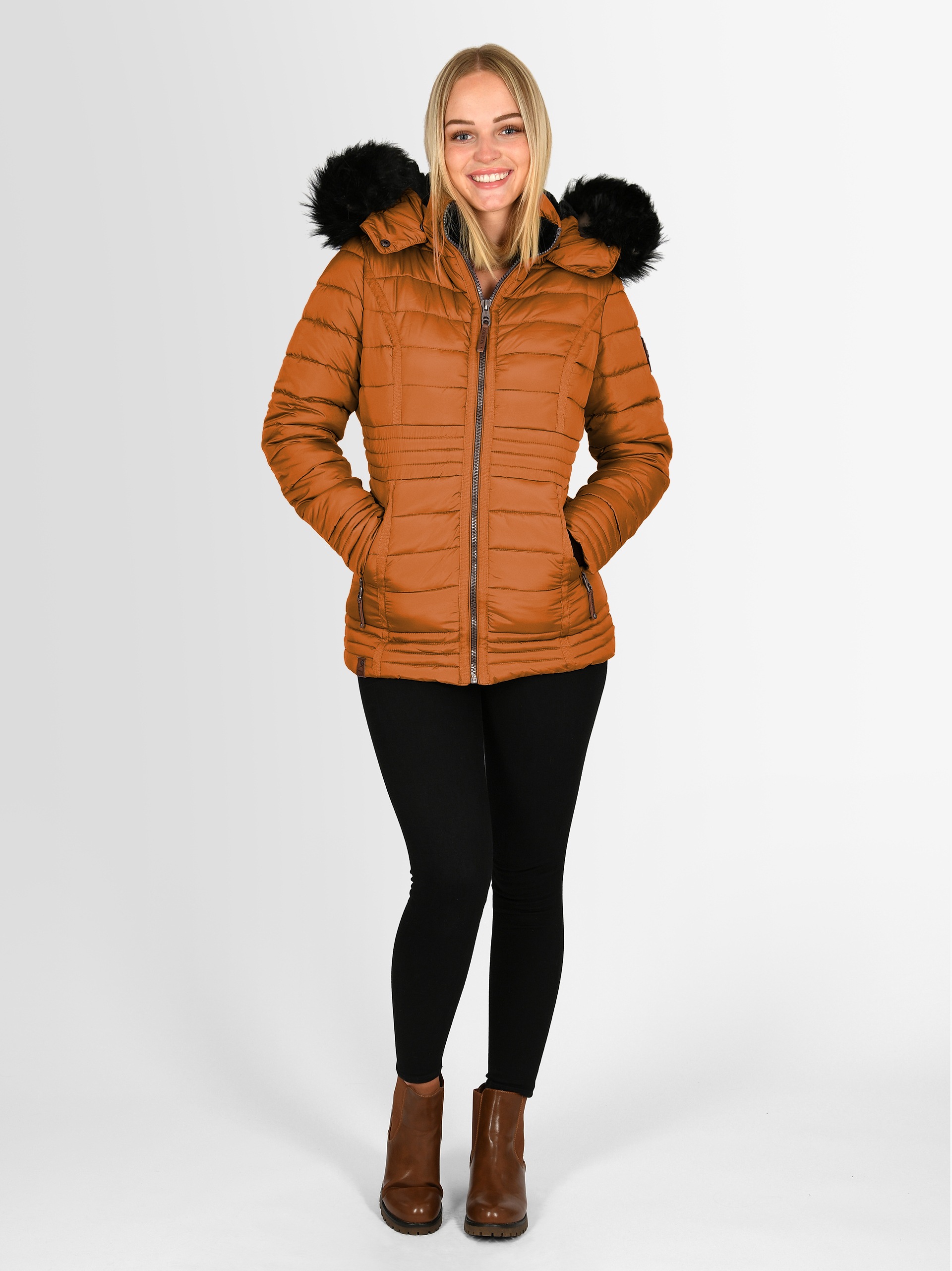 Navahoo Winterjacke »Navahoo Umay Princess Damen Winter Steppjacke B900«