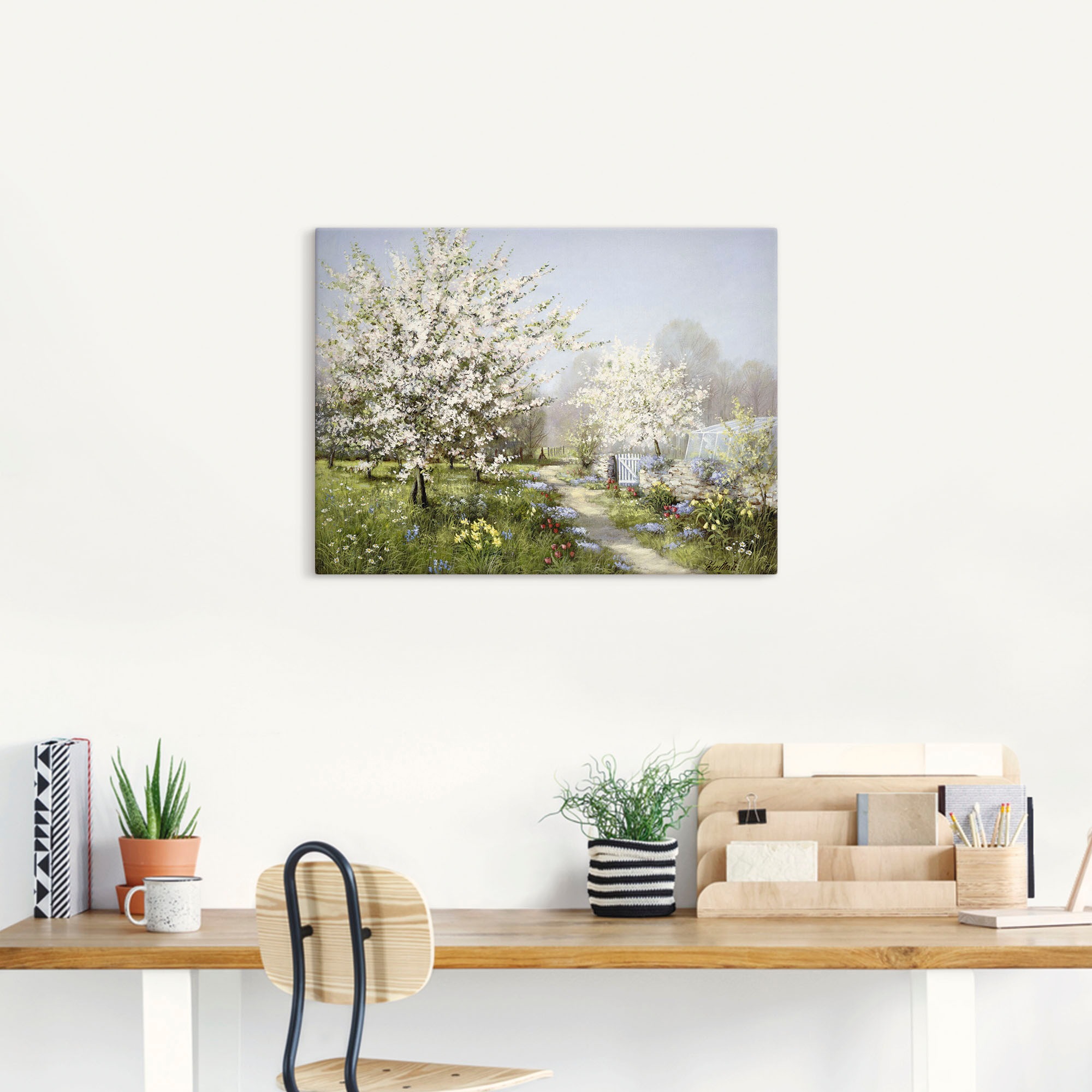 Artland Wandbild »Frühlingsblüten« Wiesen & Bäume 1 Stk. tlg. als Leinwandbild, Poster in verschied. Größen