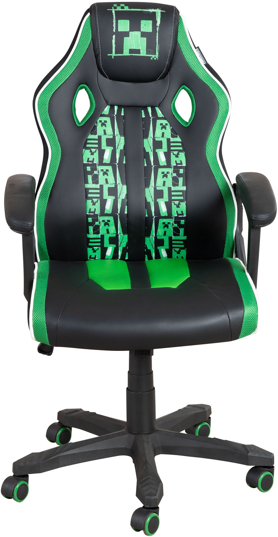 Phoenix Gaming-Stuhl () 1 Stk.grüne Absetzungen, Racing Chair