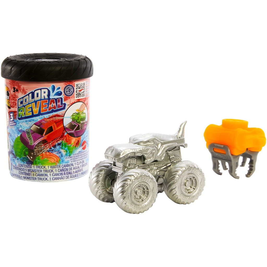 Hot Wheels Spielzeug-Auto »Monster Trucks Color Reveal 2er-Pack«