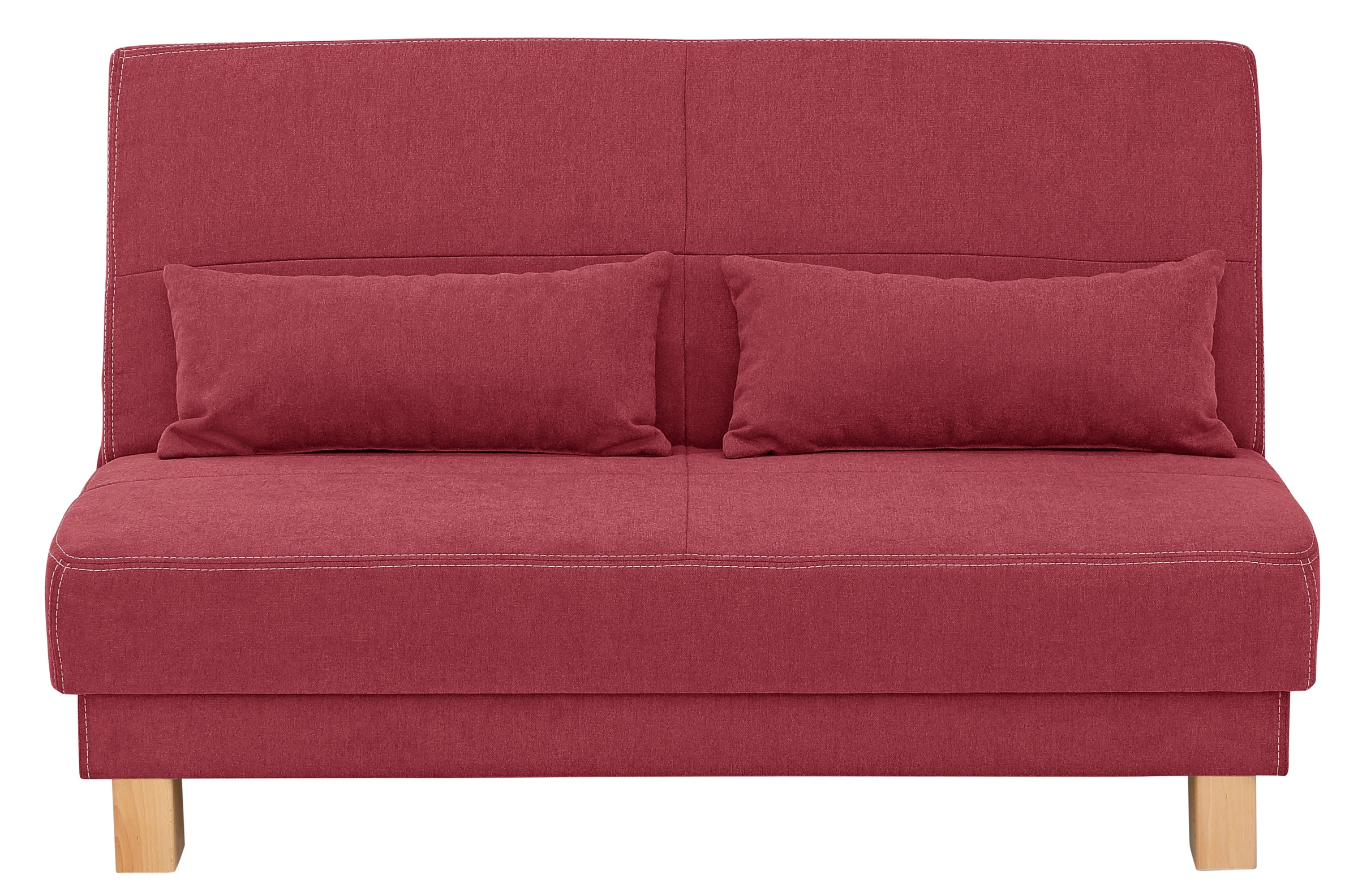 Home affaire Schlafsofa »Gina«, vom Sofa zum Bett mit einem Handgriff, in 4 Breiten, Nierenkissen