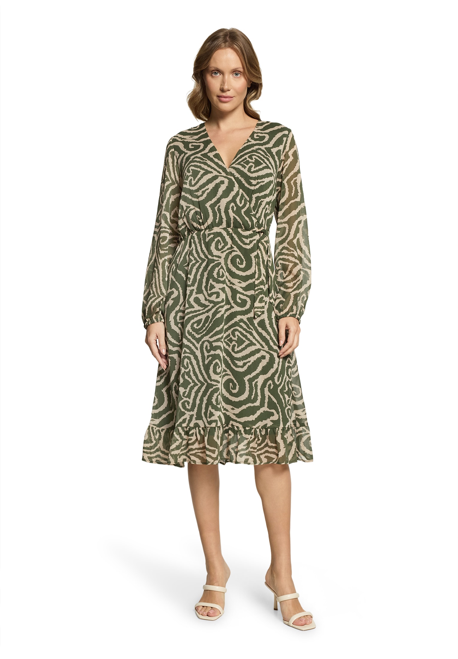 Cartoon Chiffonkleid »Chiffonkleid mit Muster«
