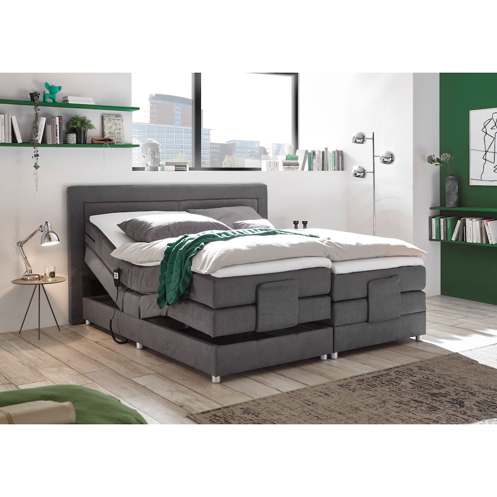 ED EXCITING DESIGN Boxspringbett »Saba 2«