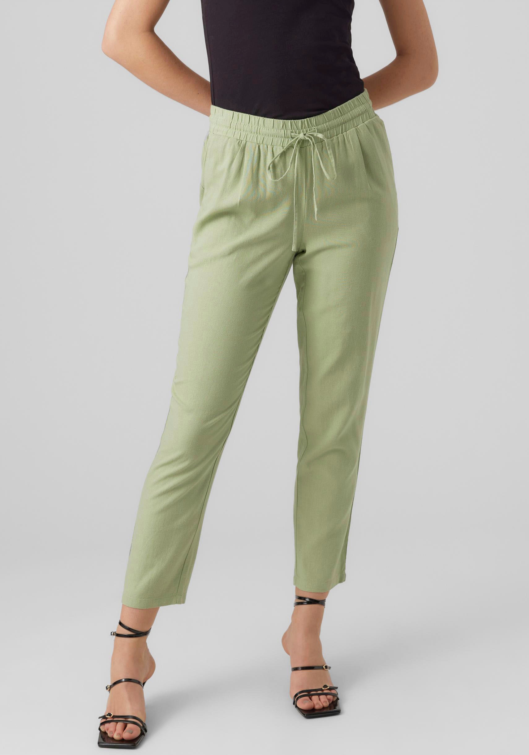 Vero Moda Schlupfhose »VMJESMILO ANKLE PANTS GA NOOS«, mit Leinen kaufen