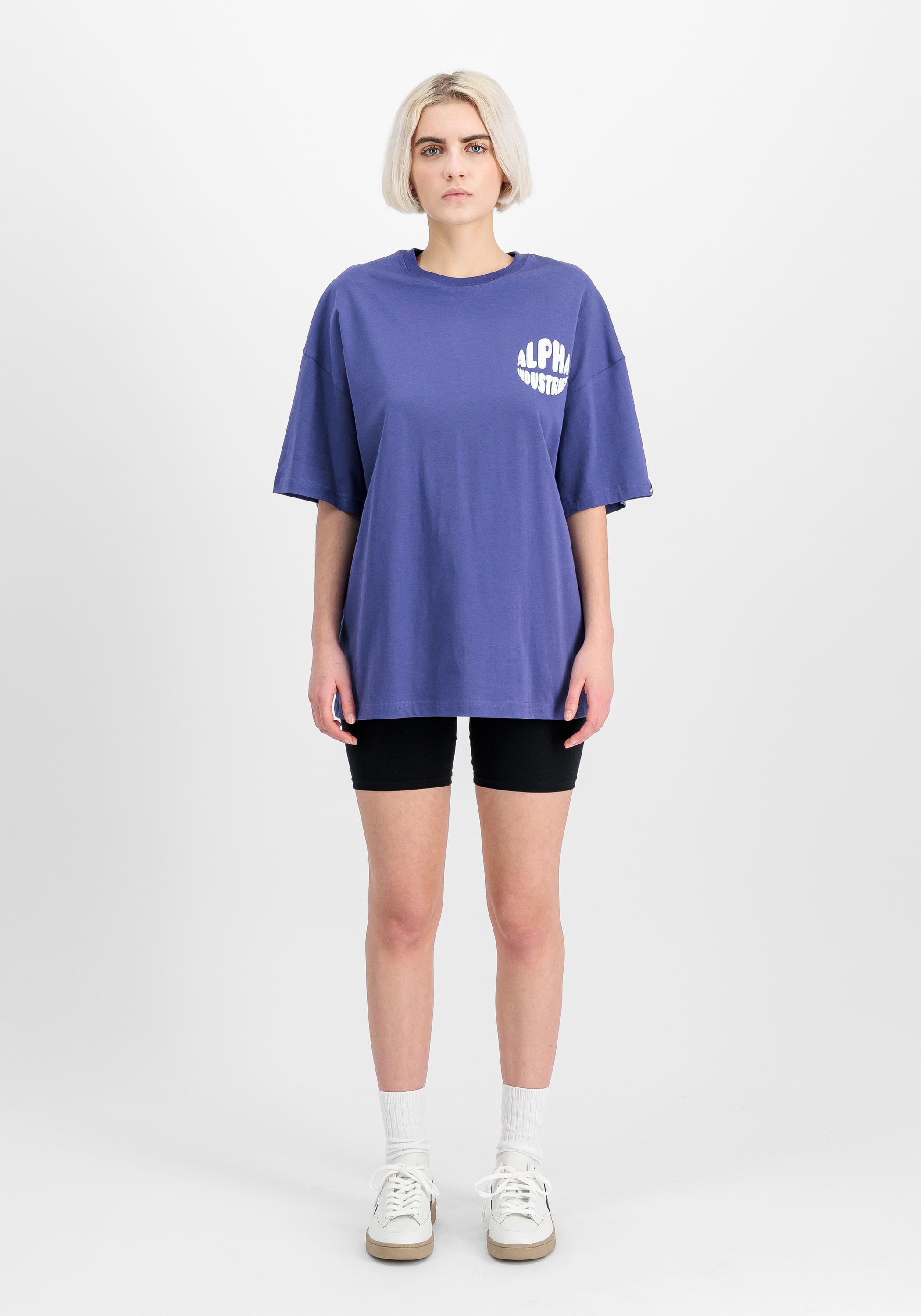 Alpha Industries T-Shirt »Alpha Industries Women - T-Shirts Logo Backprint T-Shirt W«