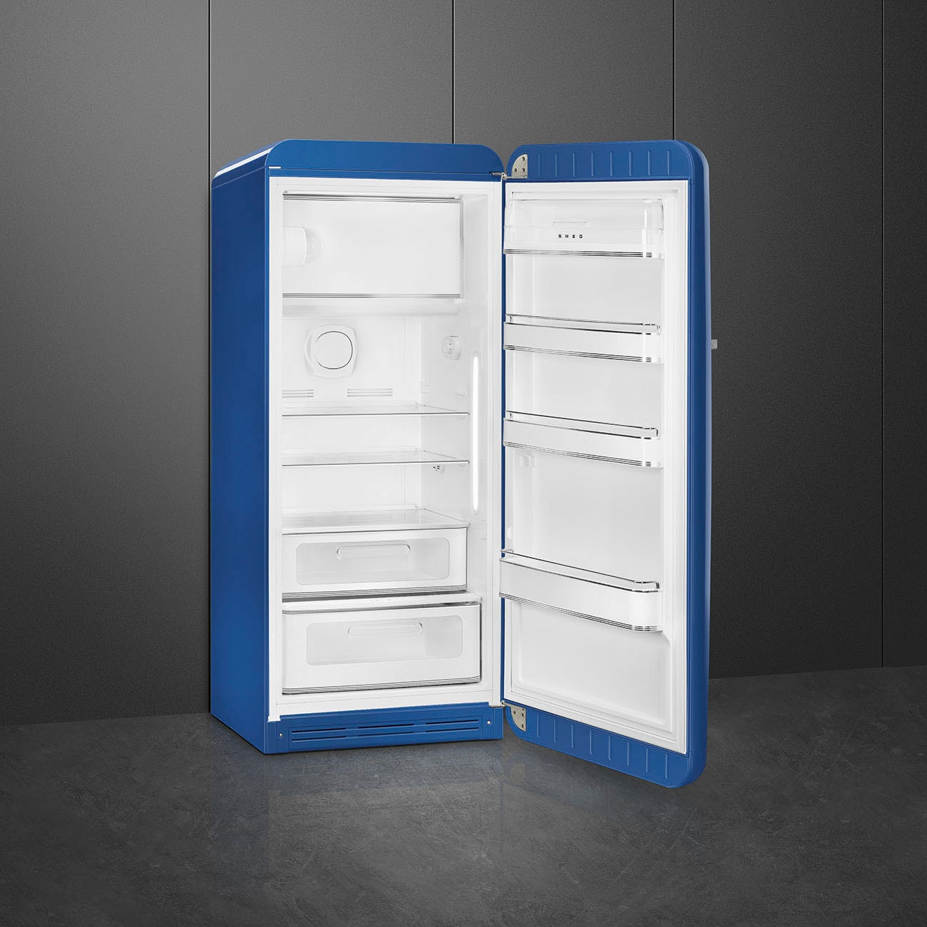 Smeg Kühlschrank »FAB28_5«, FAB28RBE5, 150 cm hoch, 60 cm breit mit 3  Jahren XXL Garantie | Retrokühlschränke