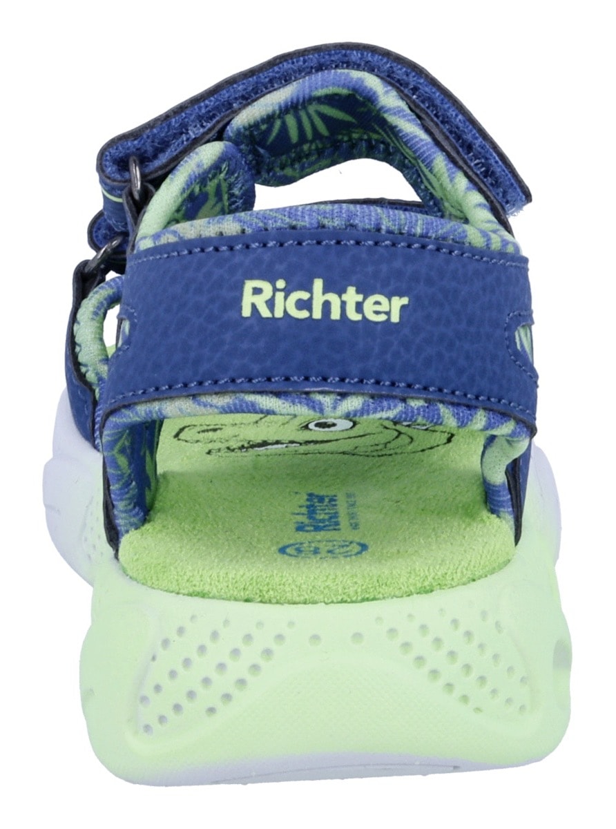 Richter Sandale »Star (Blinki)«  Klettschuh, Blinkschuh, mit WMS, Größenschablone zum Download