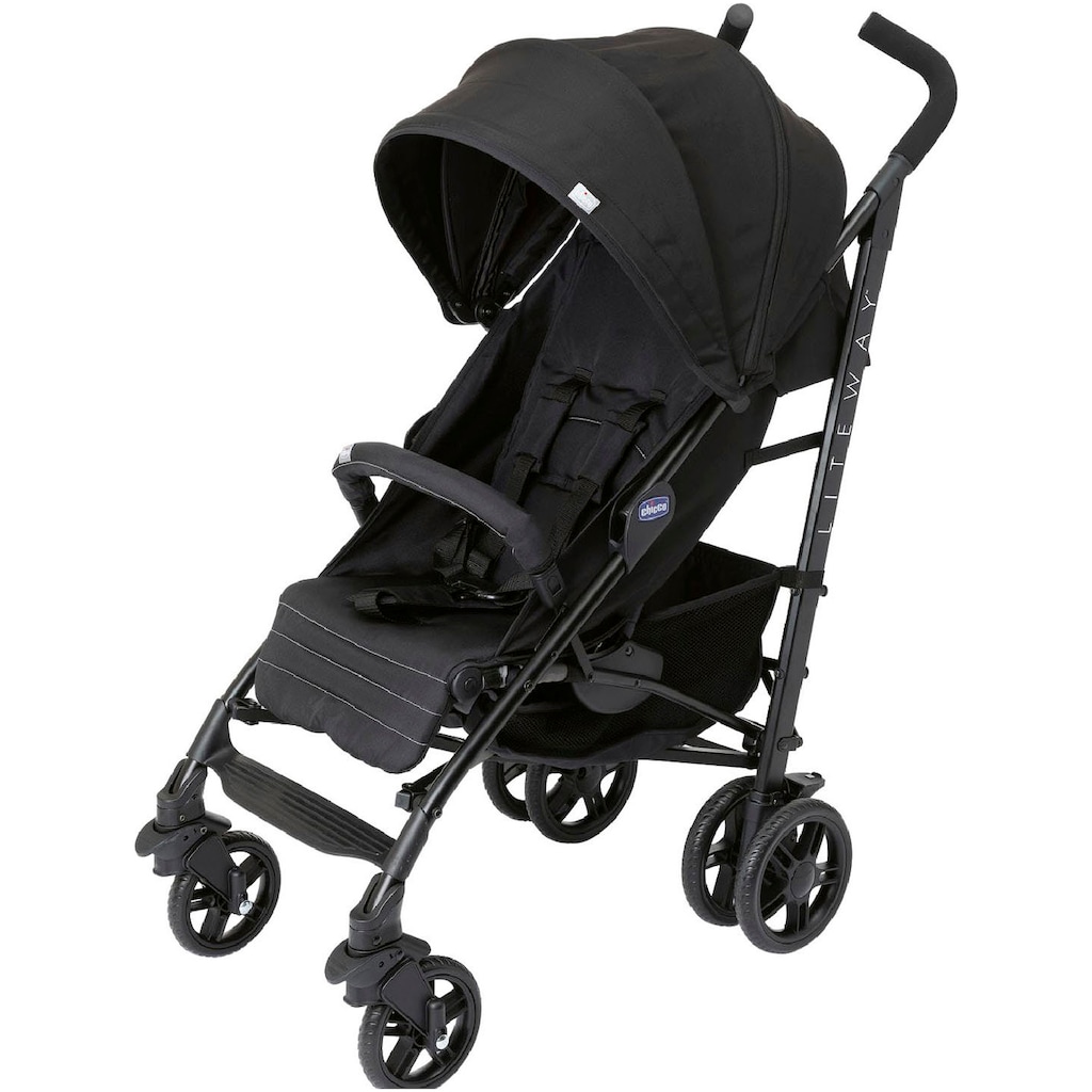 Chicco Sportbuggy »Lite Way4, Jet Black«, 22 kg