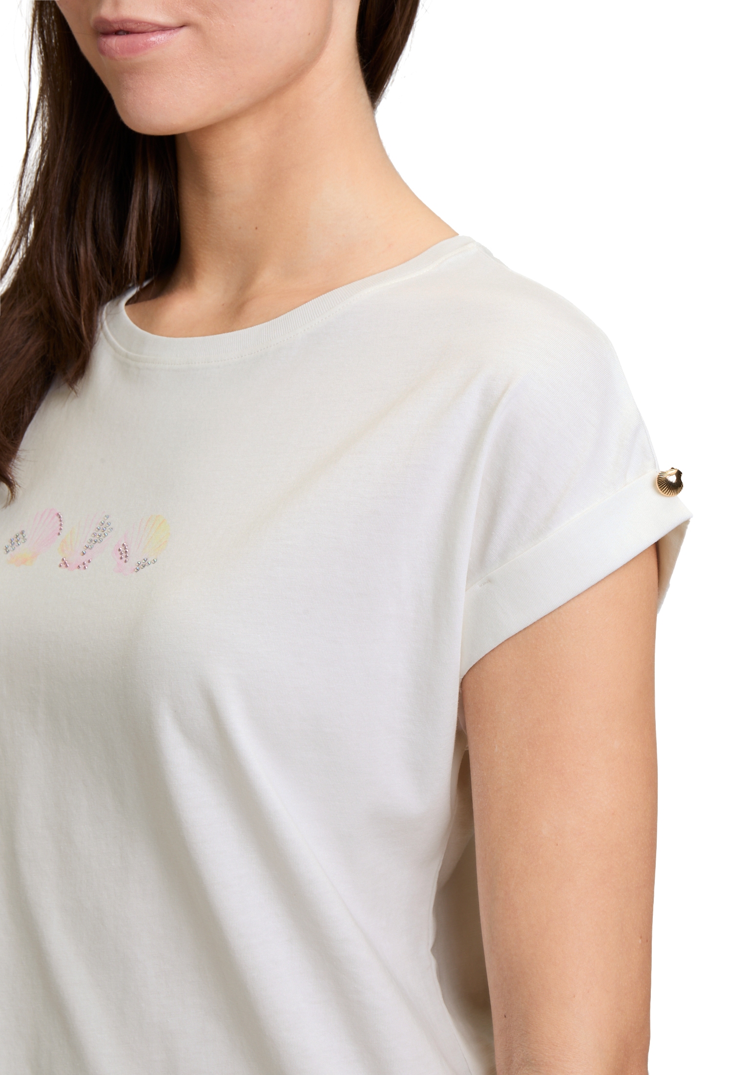 Cartoon Langarmshirt »Printshirt mit Ärmelaufschlag«
