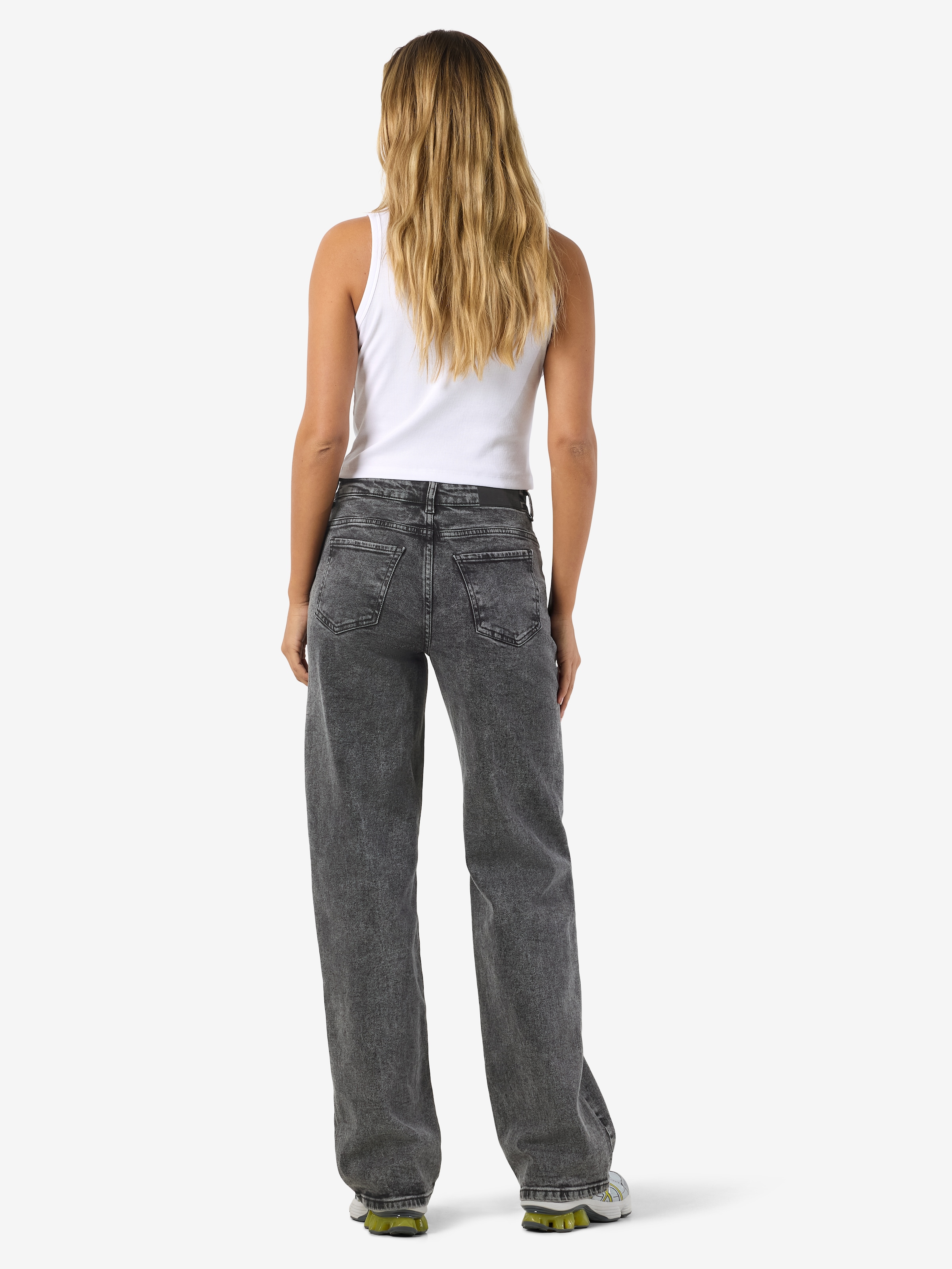 Noisy may Weite Jeans »NMYOLANDA NW WIDE JEANS AZ391DG FWD NOOS«