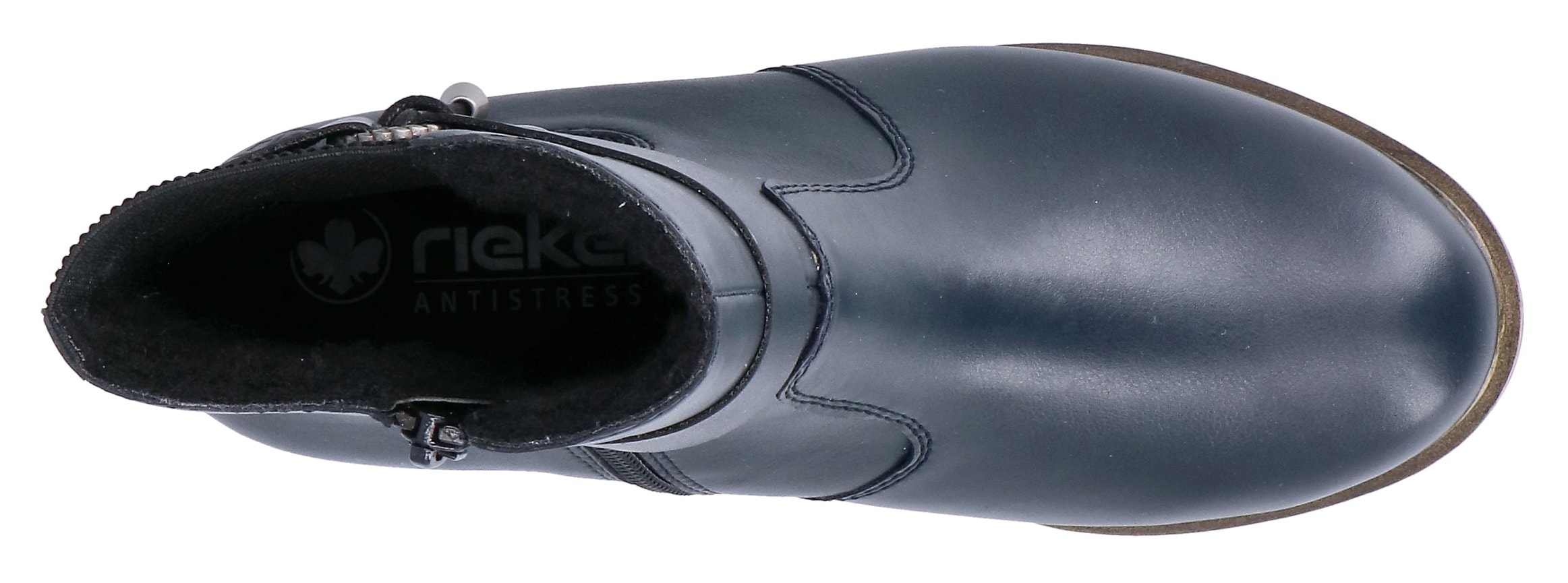 Rieker Winterstiefelette  Chelseaboots, Winterboots, Blockabsatz, mit Innenreißverschluss