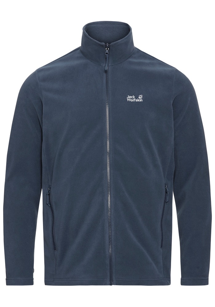 Jack Wolfskin Fleecejacke »TAUNUS 100 FZ M« Winddicht, atmungsaktiv, Übergangsjacke