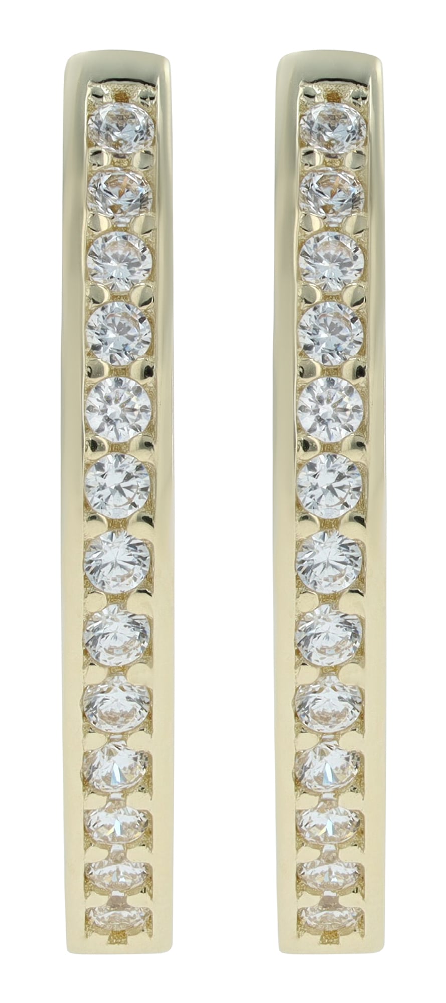 Adelia´s Paar Creolen »333 Gelbgold Ohrringe Creolen« goldfarben
