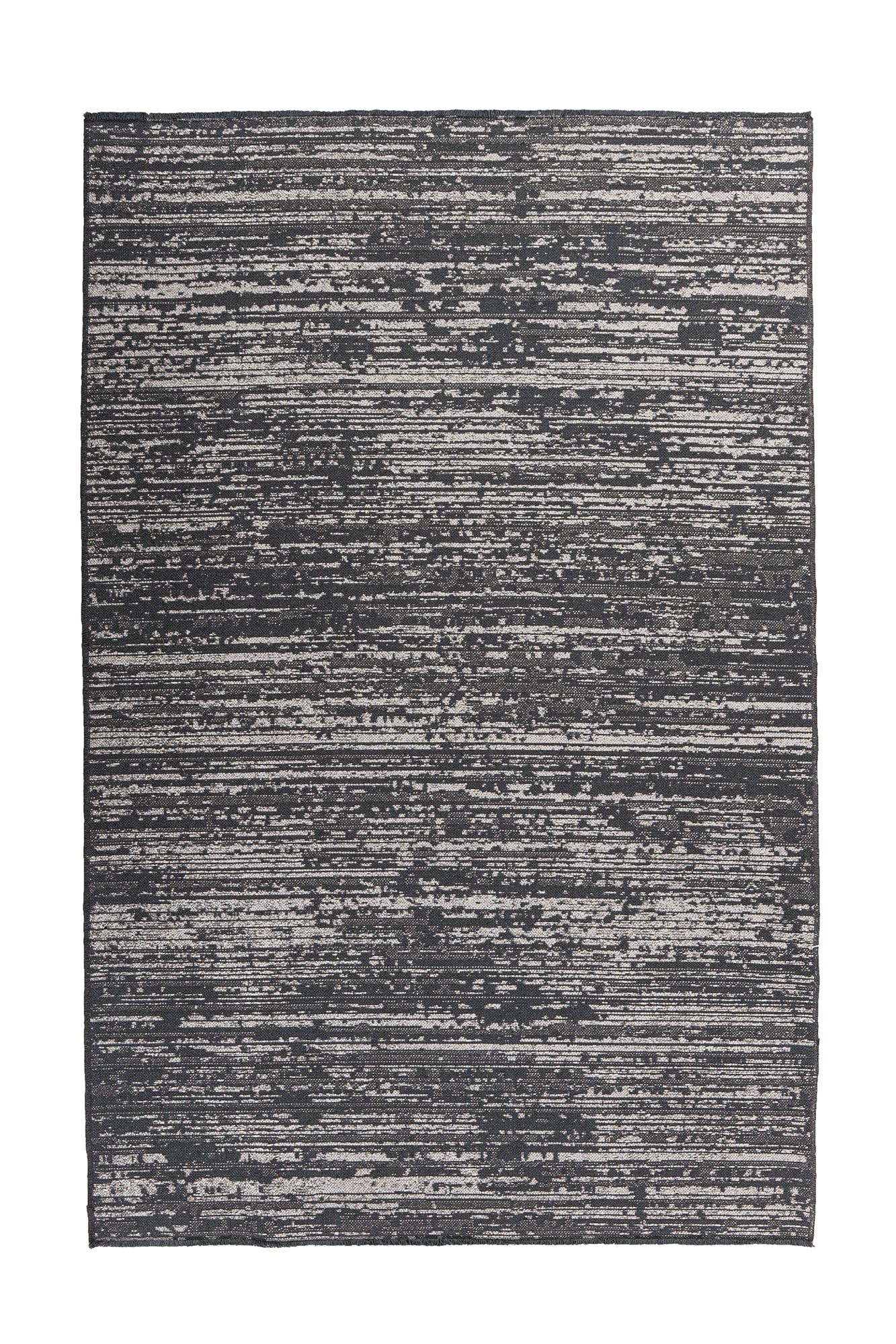 Kayoom Teppich »Kalea 125«, rechteckig, 8 mm Höhe, Flachgewebeteppich mit Relief-Design, Used-Look, moderne Farben