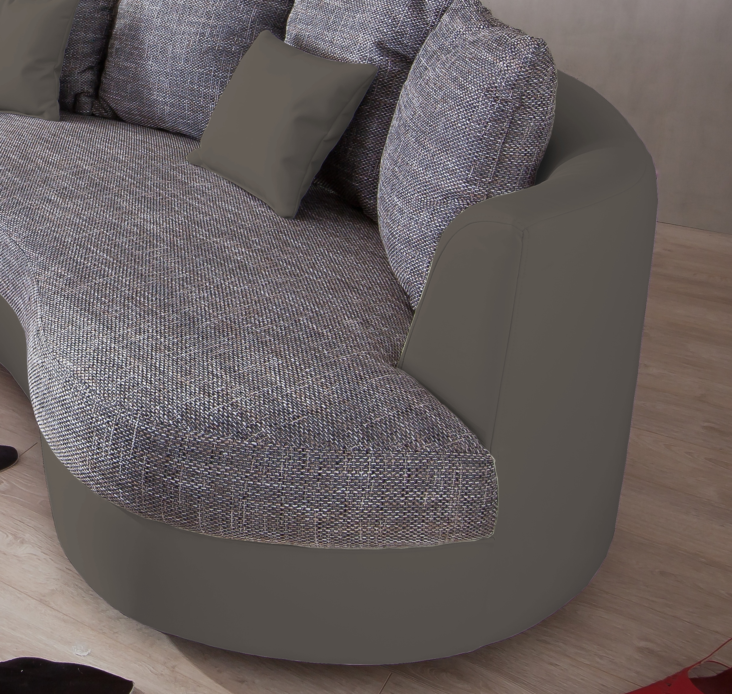 INOSIGN Ecksofa »Limoncello organische Formensprache, L-Form«, ergonomische Form