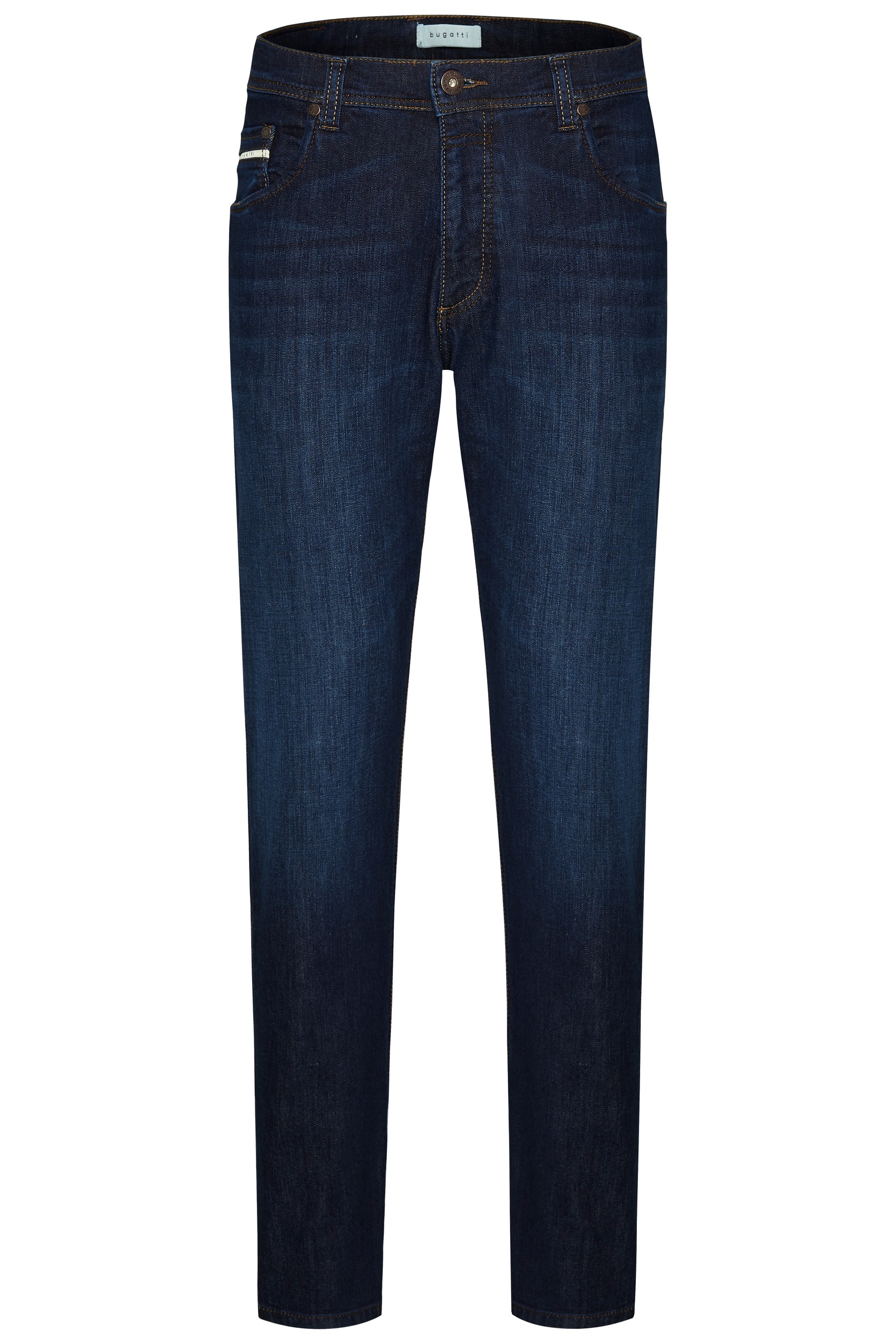 bugatti 5-Pocket-Jeans, mit einem leichten Used-Look