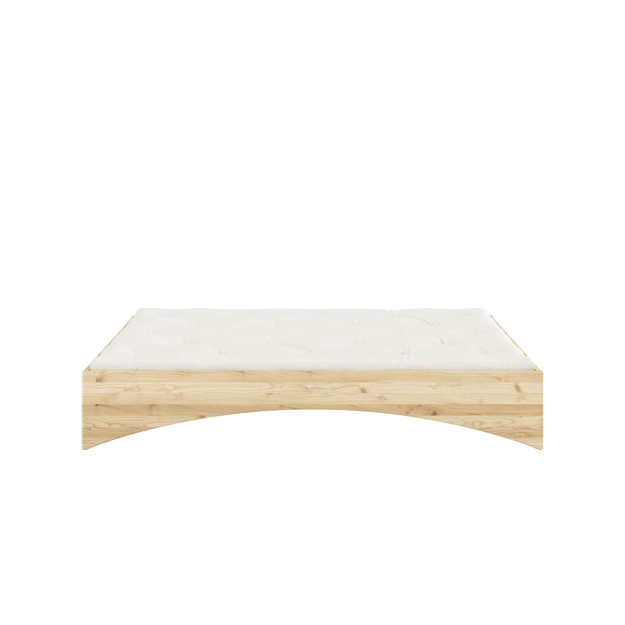 Karup Design Bettgestell »Orbit Bed, Massivholzbett, Futonbett, FSC®-zertifiziertem Massivholz« B/H/T ca: 144/164/184x35x205cm),  mehrere Größen, inklusive Lattenrost, ohne Matratze, Made in Europe
