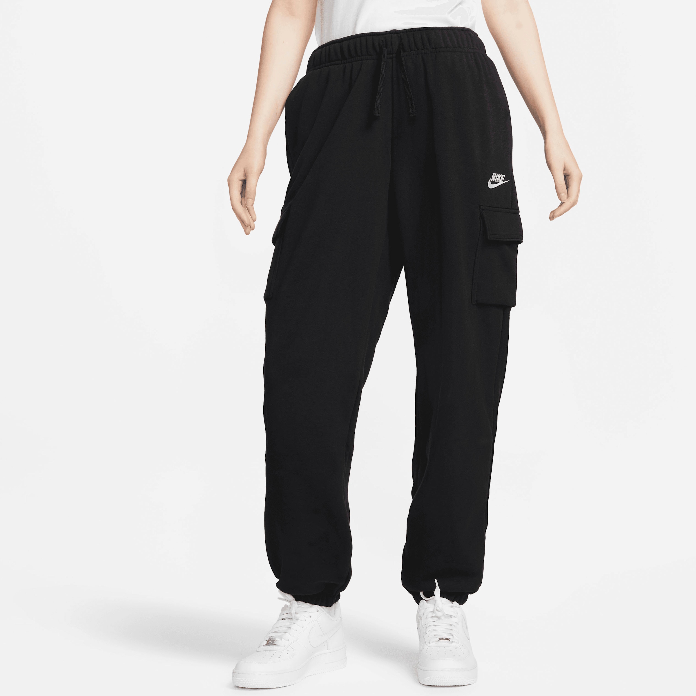 Jogginghose »Club Fleece Women's Mid-Rise Oversized Cargo Sweatpants«