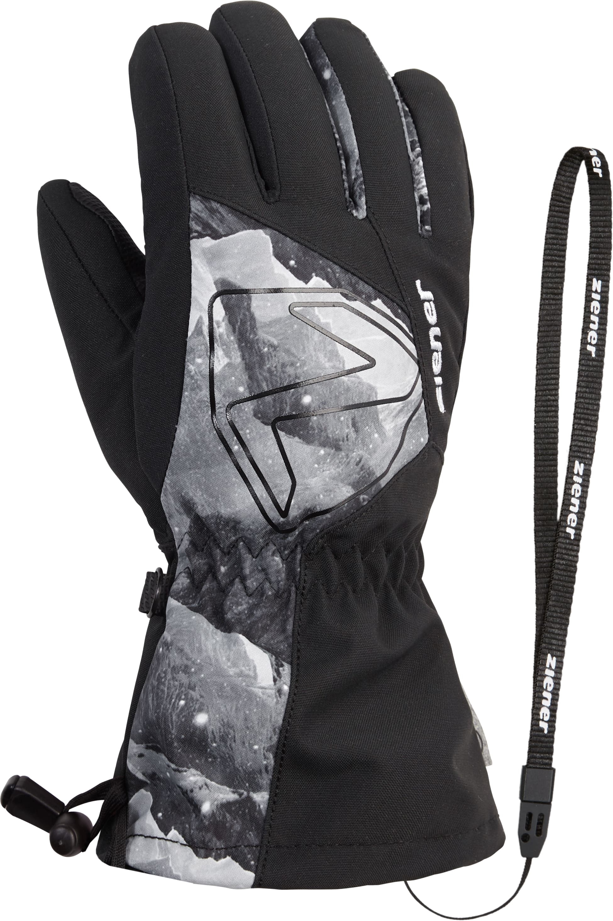 Ziener Skihandschuhe »LAVAL-Z AQUASHIELD® JUNIOR« wasserdicht, winddicht, atmungsaktiv, Wollwattierung