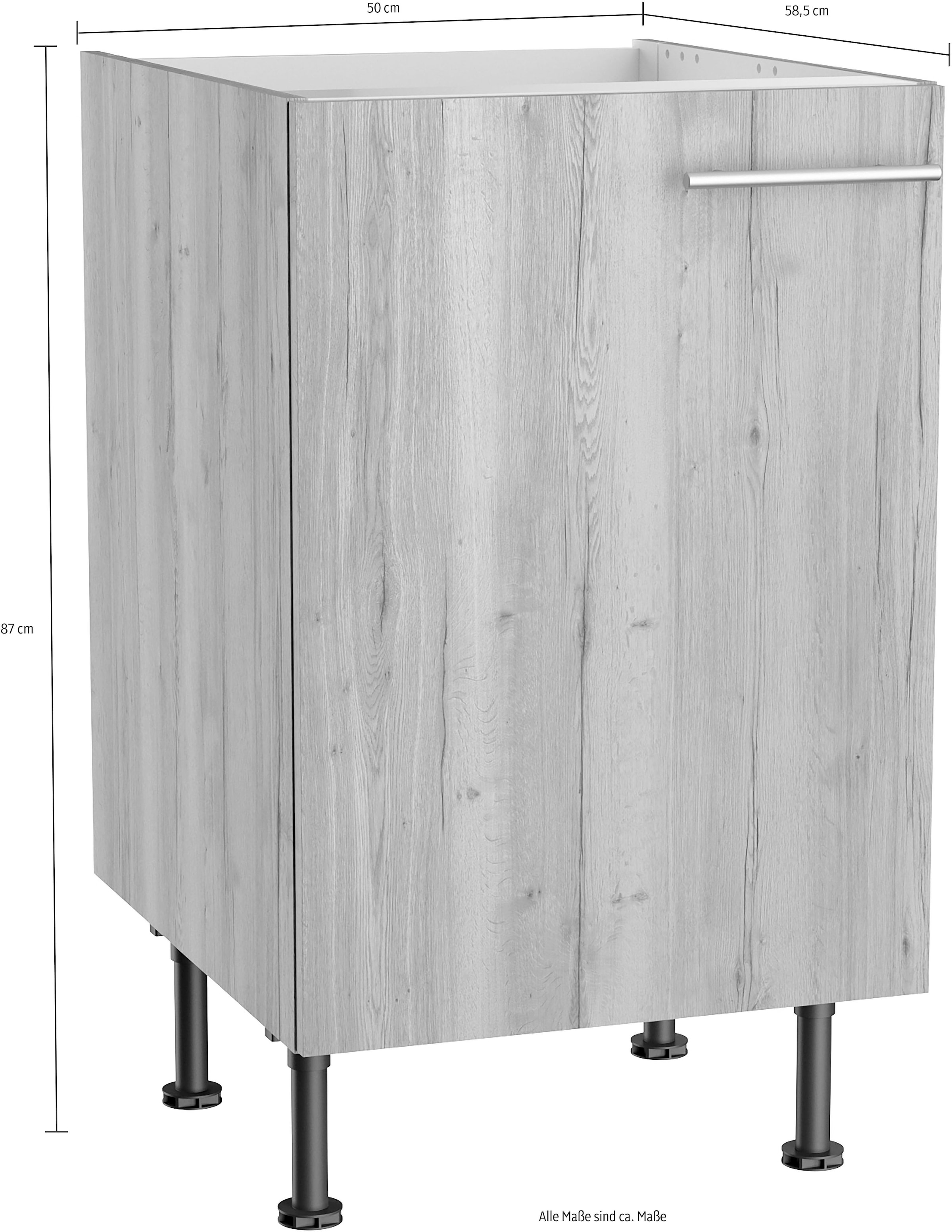 OPTIFIT Spülenschrank »Klara«, Breite 50 cm