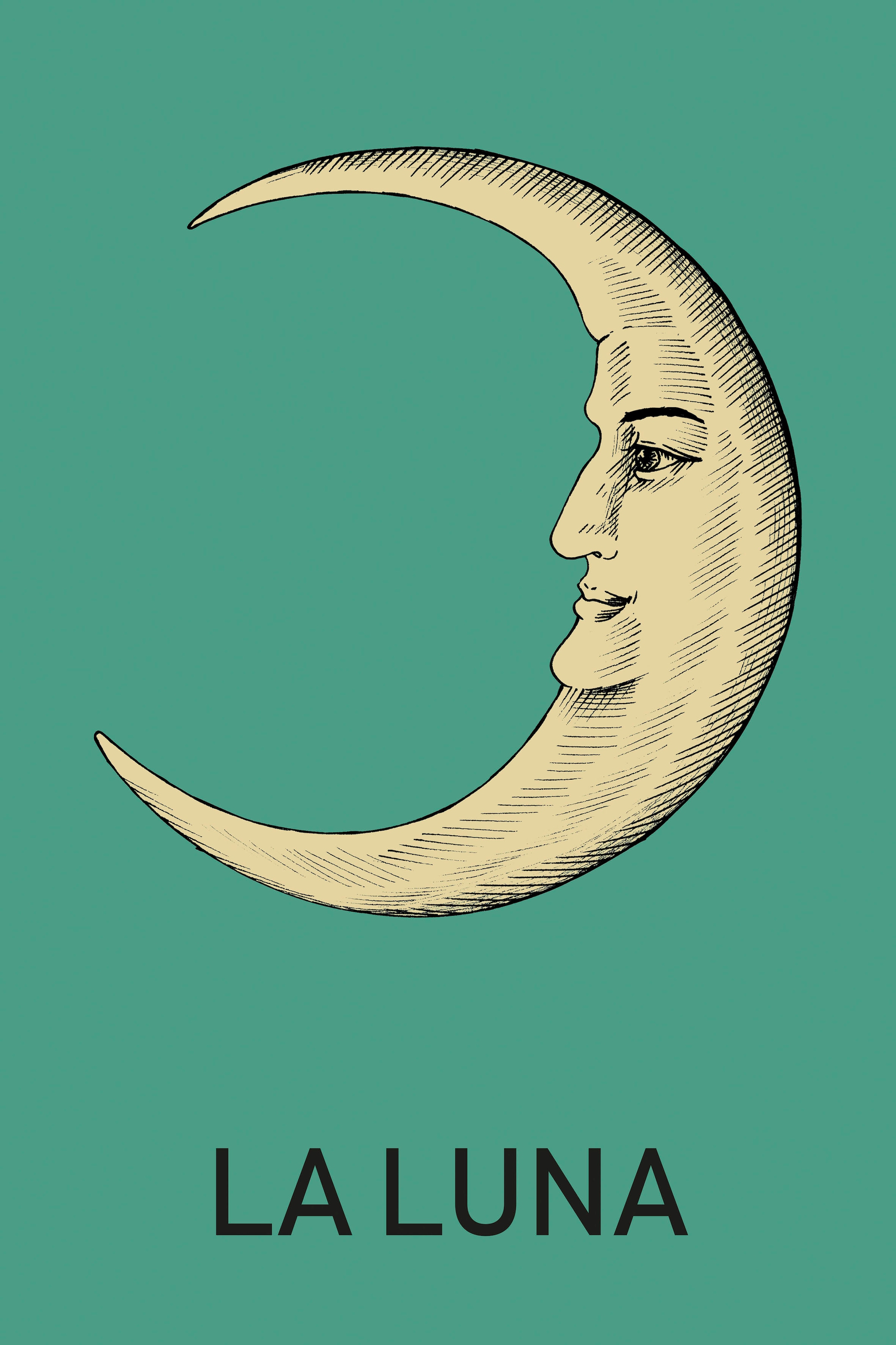 Leinwandbild »LA LUNA«