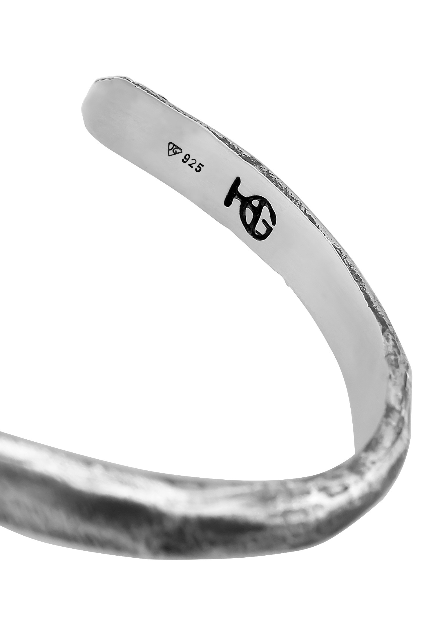 HAZE & GLORY Armreif »Armband Armreif - Twist 925 Silber«