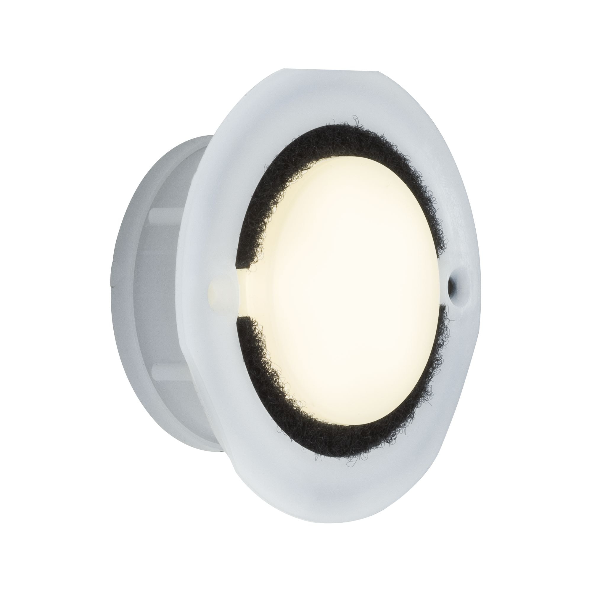 Paulmann LED Wandleuchte »Special Line IP65 rund 76mm 1,4W 140lm 230V 3000K Opal« 1 Stk. Warmweiß Wandeinbauleuchte