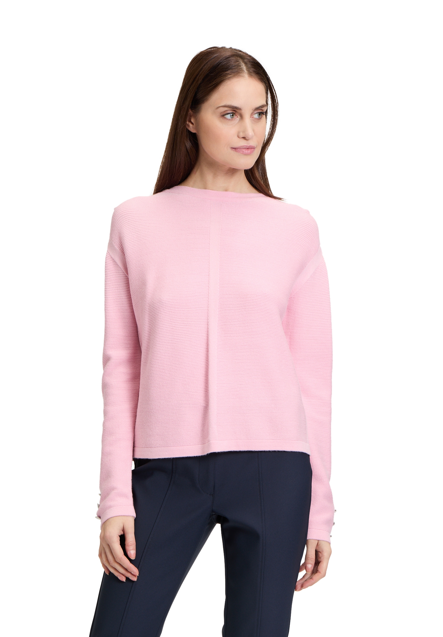 Betty Barclay Rundhalspullover »Feinstrickpullover mit Struktur«