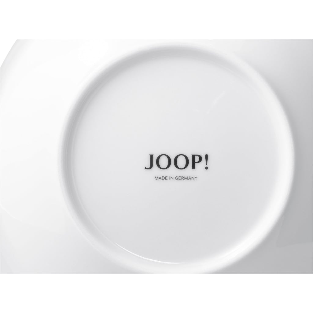 Joop! Tasse »JOOP! SINGLE CORNFLOWER«, (Set, 2 tlg.), mit einzelner Kornblume als Dekor, 2-teilig, Made in Germany