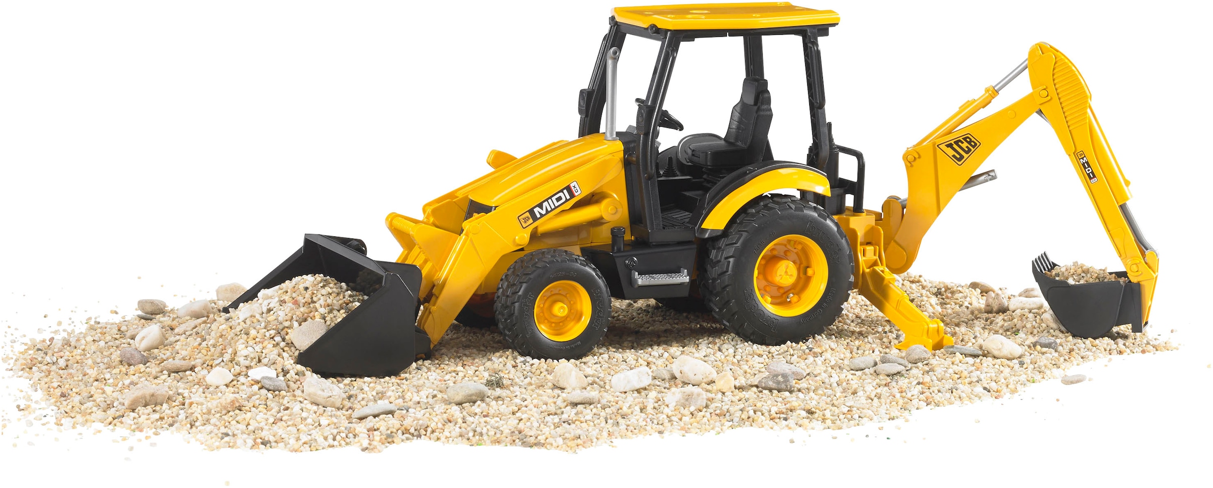 Bruder® Spielzeug-Bagger »JCB Midi CX Baggerlader (02427)« Made in Europe