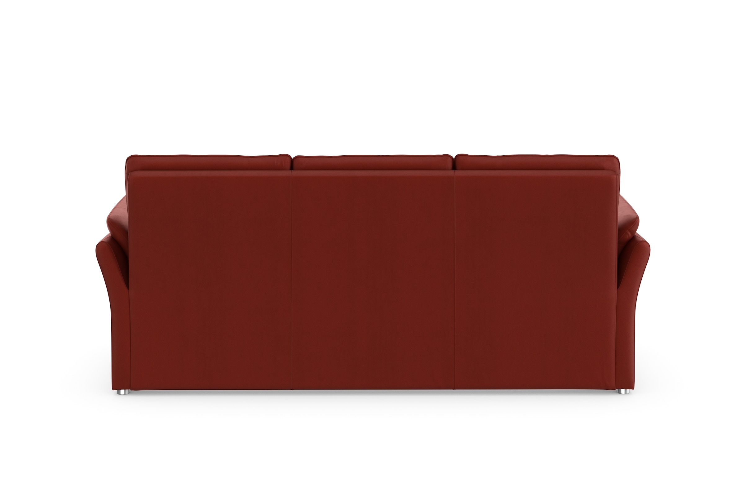 DOMO collection 3-Sitzer »Pina zeitlos und elegant, schmale Armlehnen, kompakte Stellmaße,«, mit Federkern für hohen Sitzkomfort, Breite 219cm
