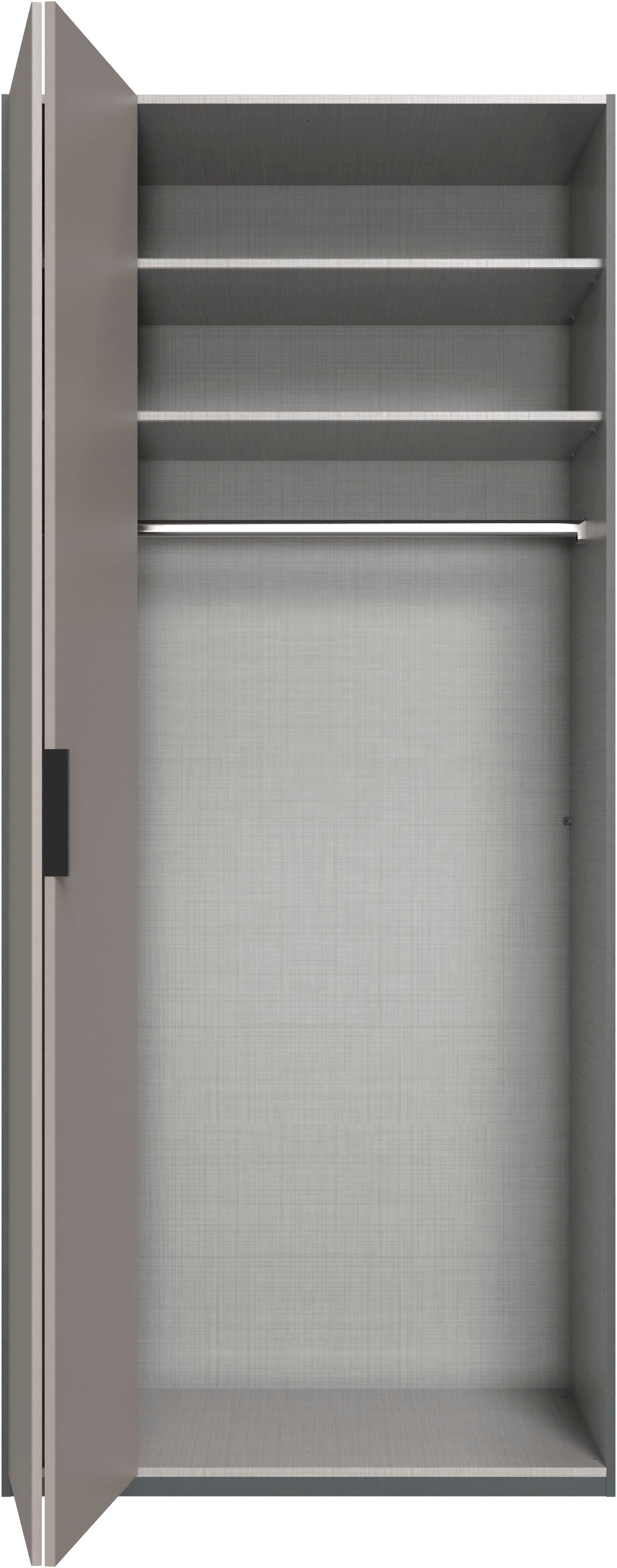 Wimex Kleiderschrank »Oxford by fresh to go, in 3 Breiten, Made in Germany«, (wahlweise mit oder ohne Spiegel), mit hochwertigen Falttüren für den perfekten Überblick