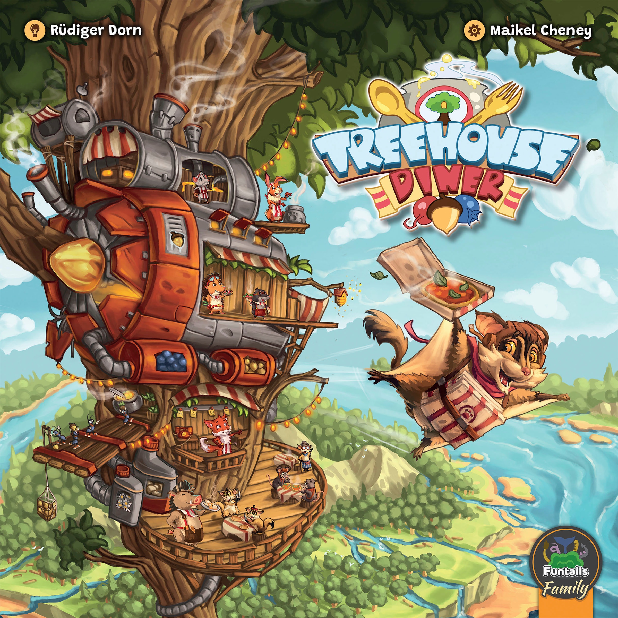 Funtails Spiel »Treehouse Diner«