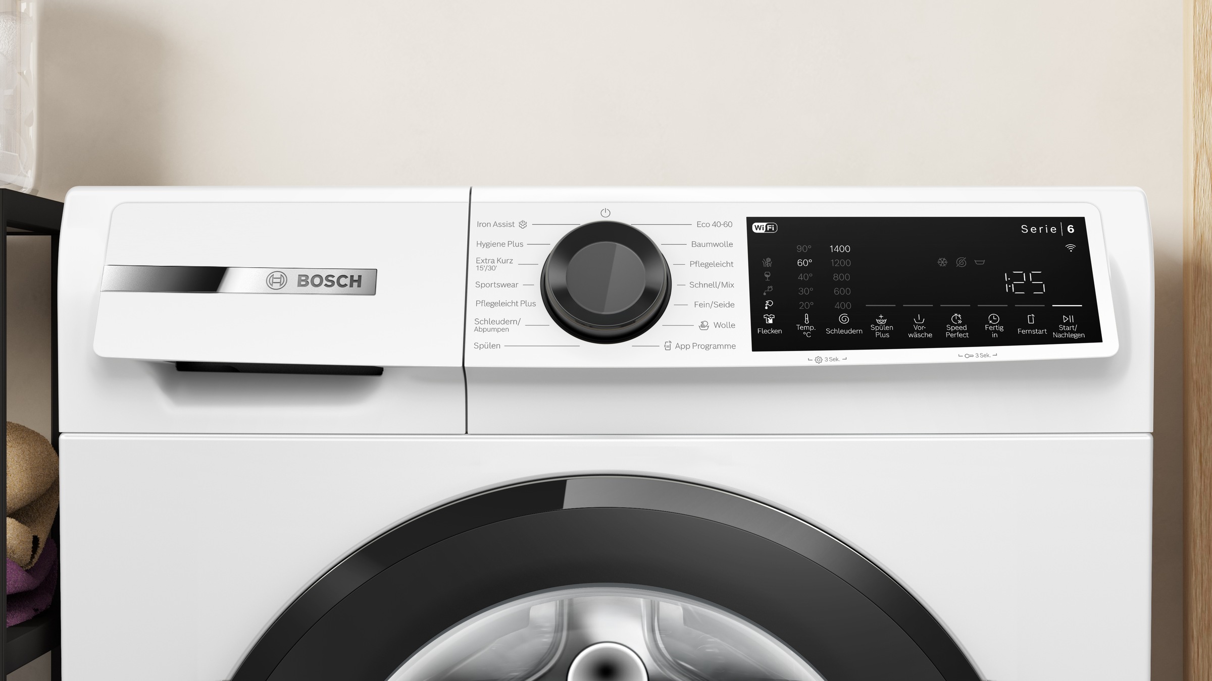 BOSCH Waschmaschine Serie 6 »WGJ2540T1« 10 kg 1400 U/min
