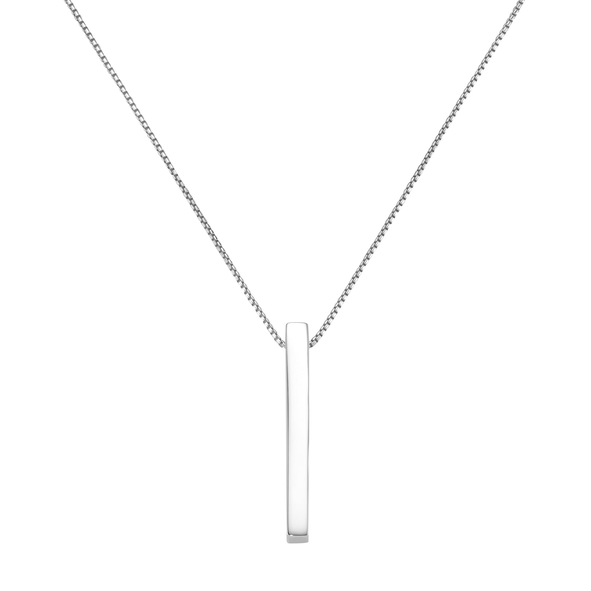 Smart Jewel Kette mit Anhänger »Kette mit Stäbchen-Anhänger, Silber 925«