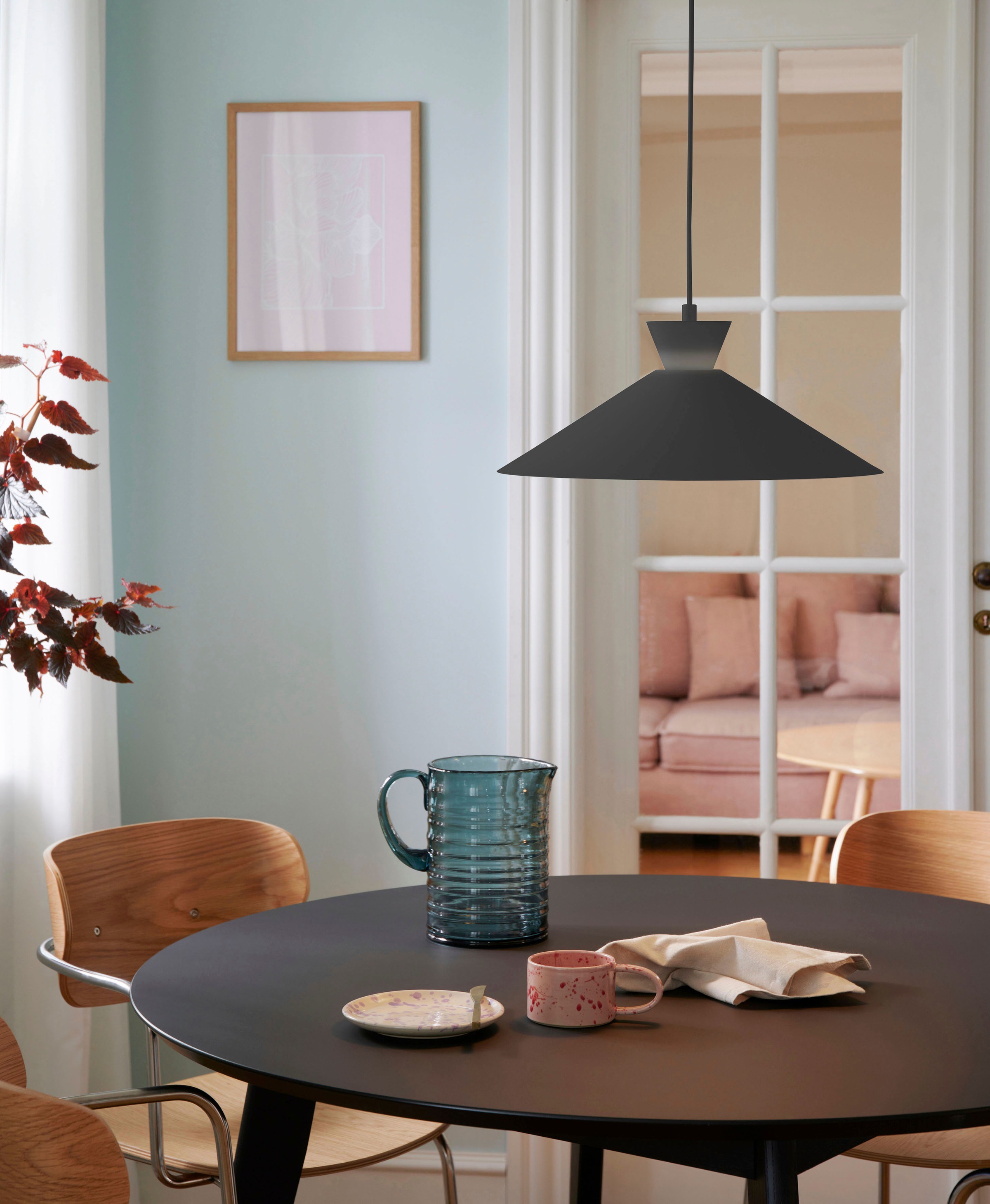 Nordlux Pendelleuchte »Dial«, Leuchtmittel E27 | ohne Leuchtmittel, Dänisches Exklusives Design, Wunderbare Lichtkurve