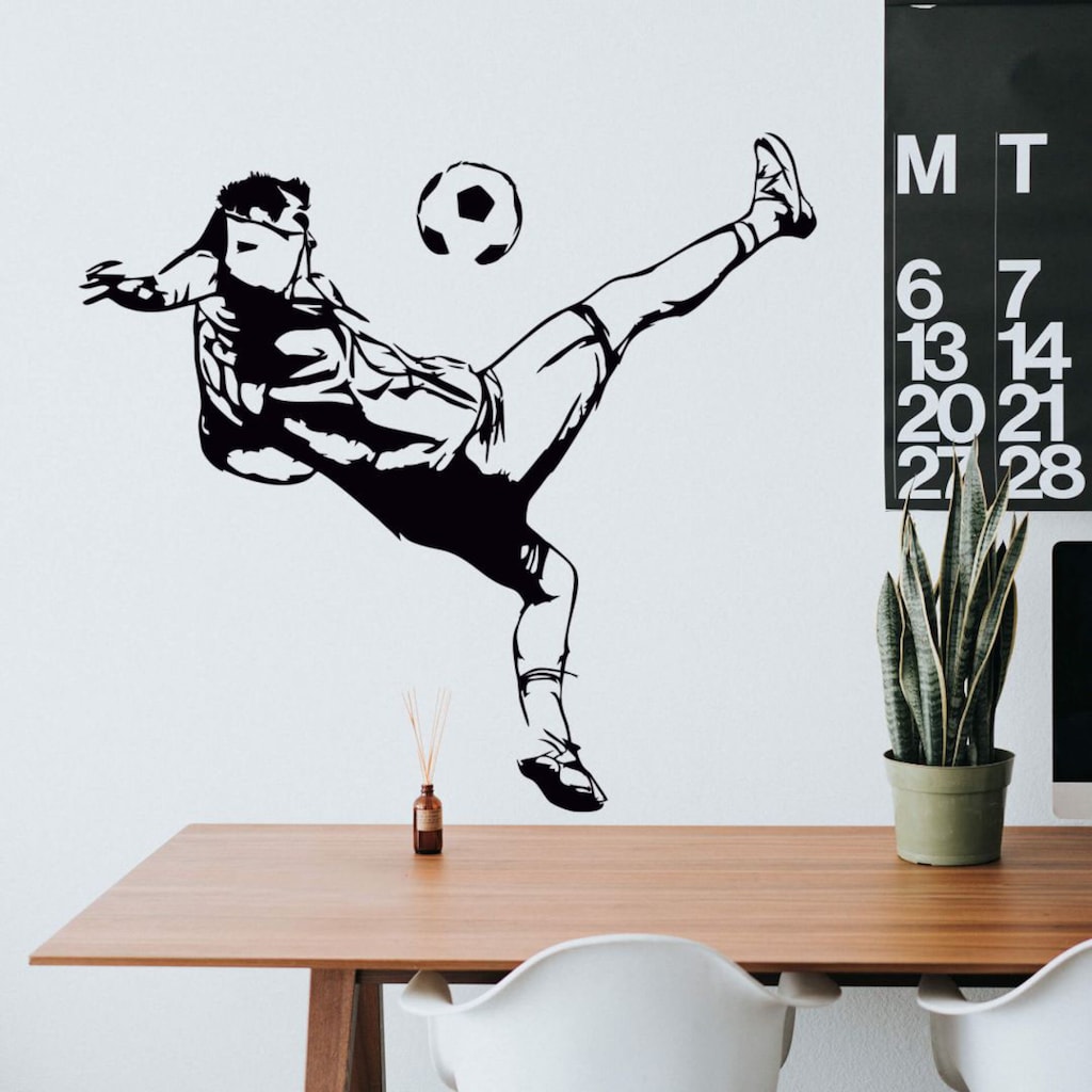Wall-Art Wandtattoo »Fußball Kicker Aufkleber«, (1 St.)