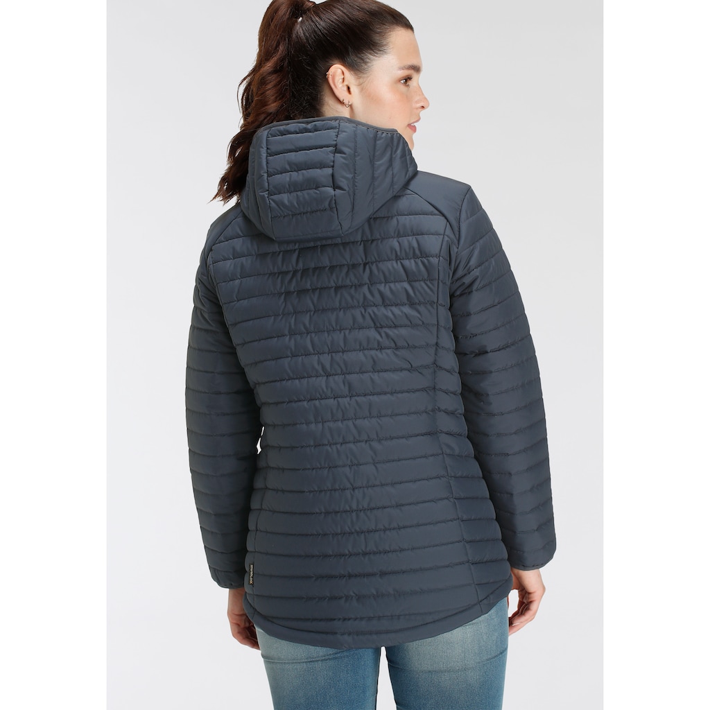 Jack Wolfskin Steppjacke »NUBEENA«, mit Kapuze