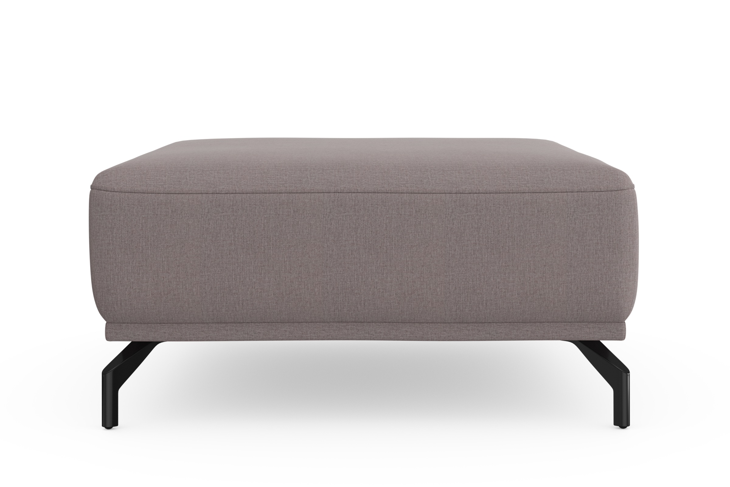 sit&more Hocker »Bailando«, mit Federkern und schwarzen, matten Metallfüßen