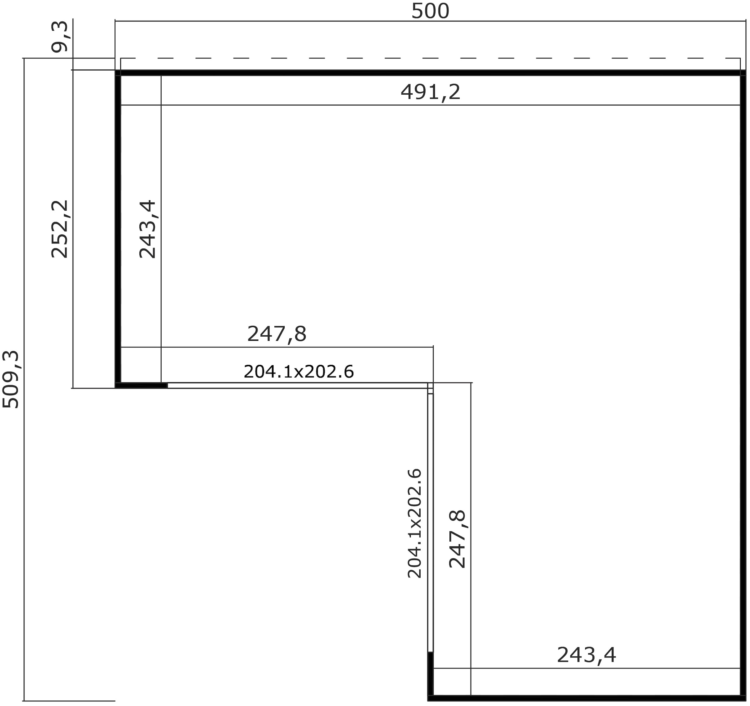 LASITA MAJA Gartenhaus »DOMEO 6 SCHWEDENROT/ANTHRAZIT«, (Set), Fundamentmass 5000 x 5000, Schwedenrot