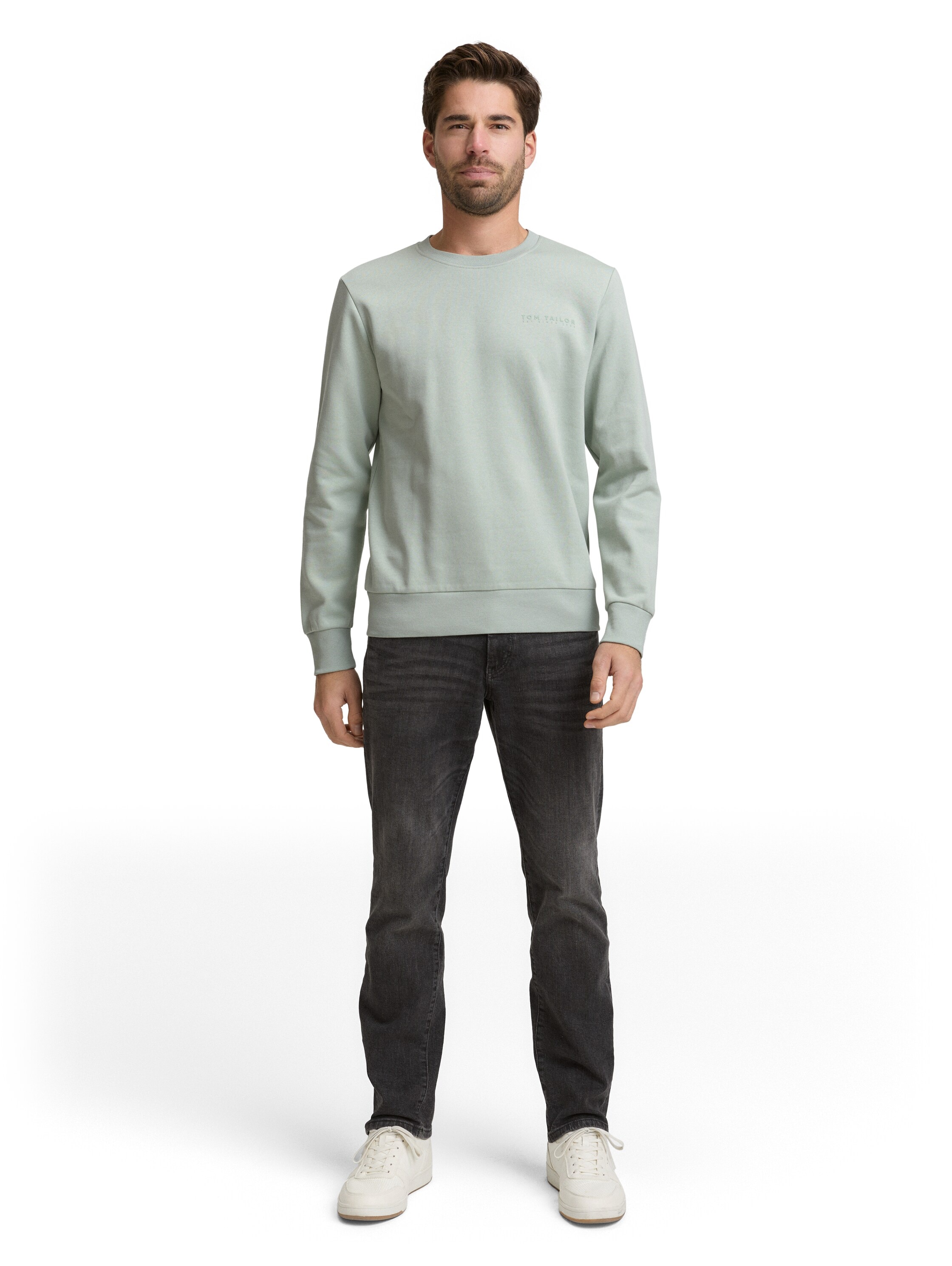 TOM TAILOR Sweatshirt , mit Logo Stickerei
