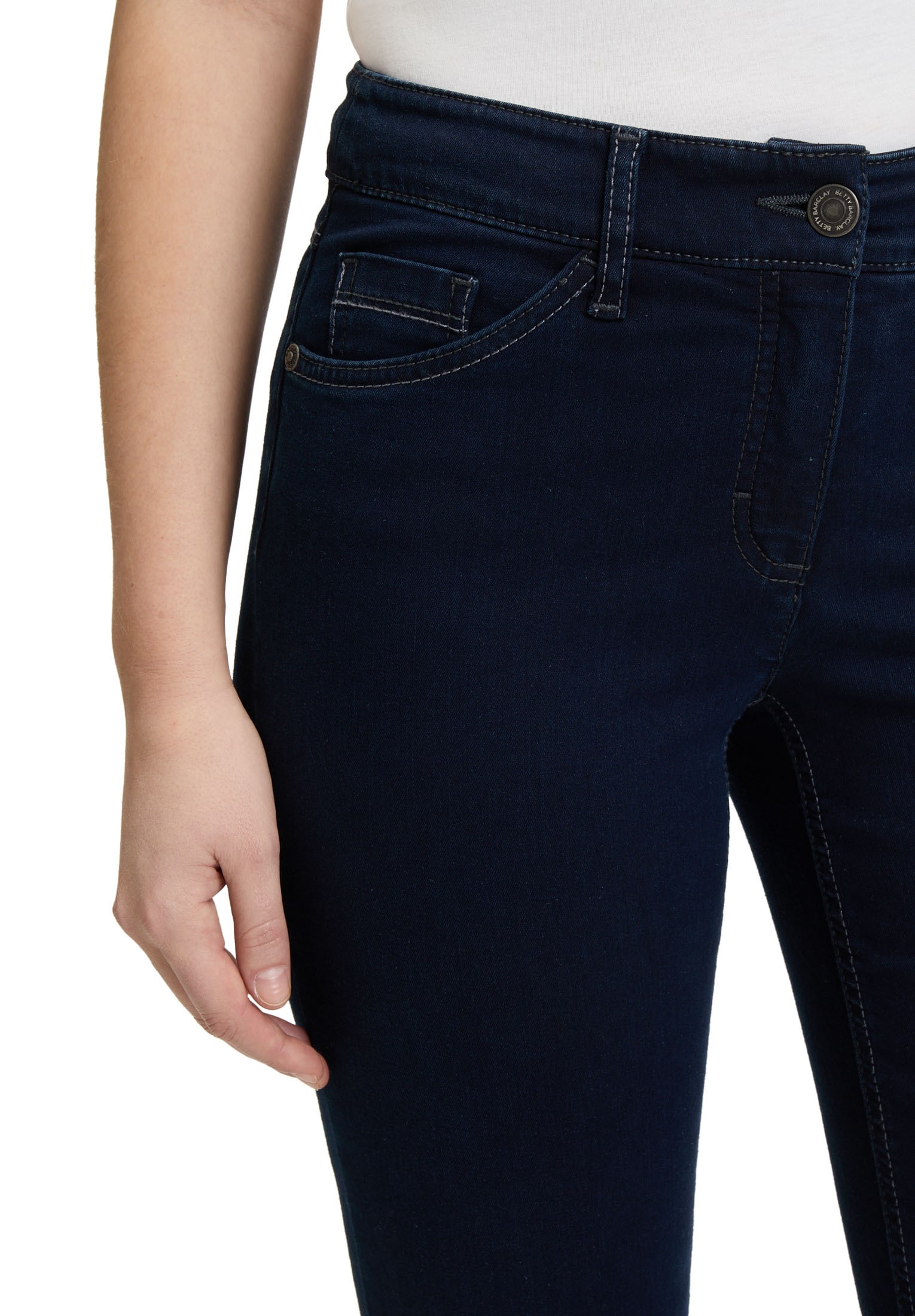 Betty Barclay Relaxhose »Basic-Jeans mit aufgesetzten Taschen«
