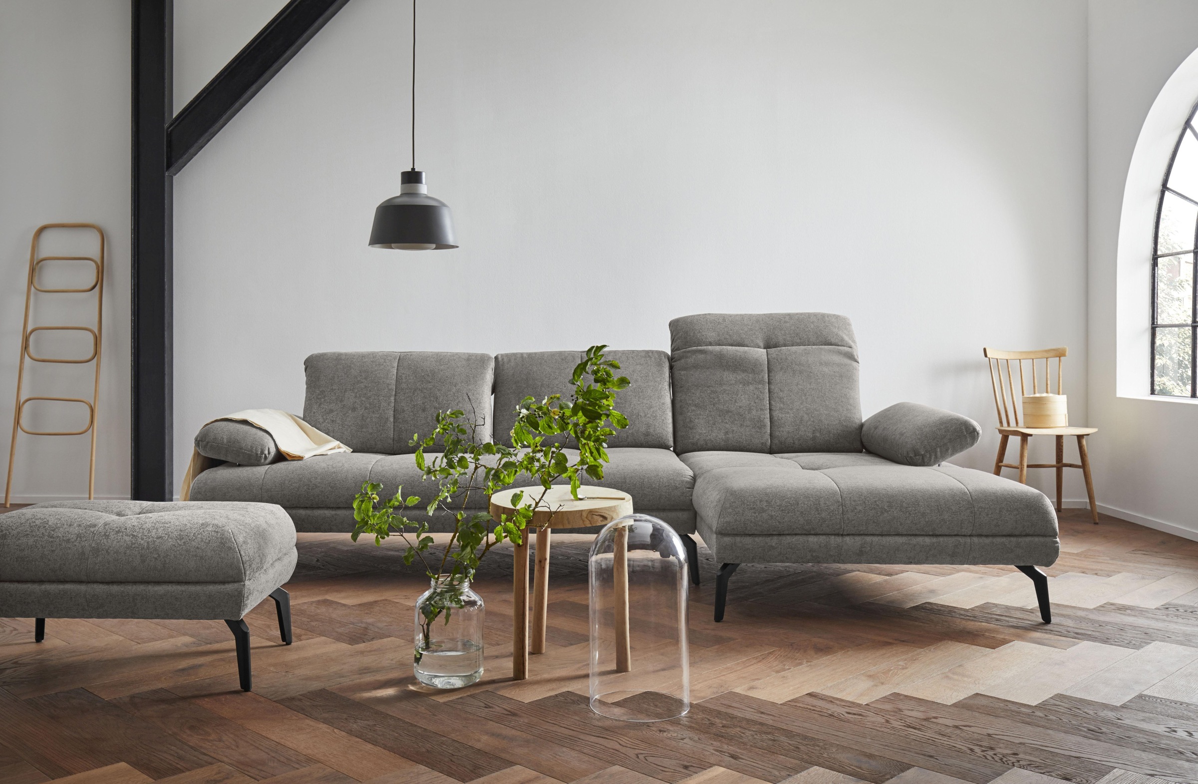andas Hocker »Stenlille«, in 3 Bezugsarten, Design by Morten Georgsen